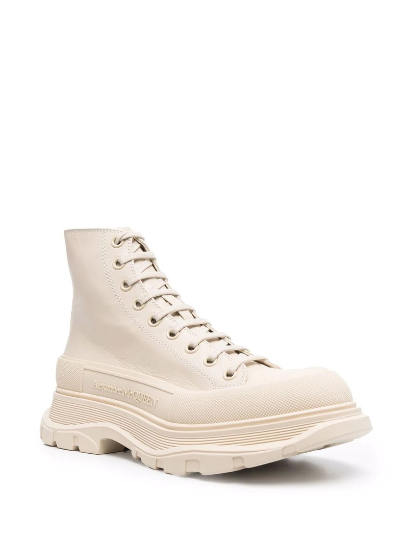 Alexander McQueen Tread Slick lace-up boots outlook