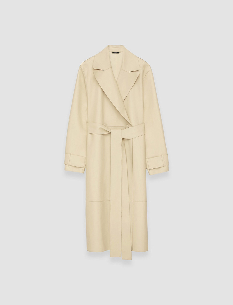 Bonded Leather Courty Coat 1