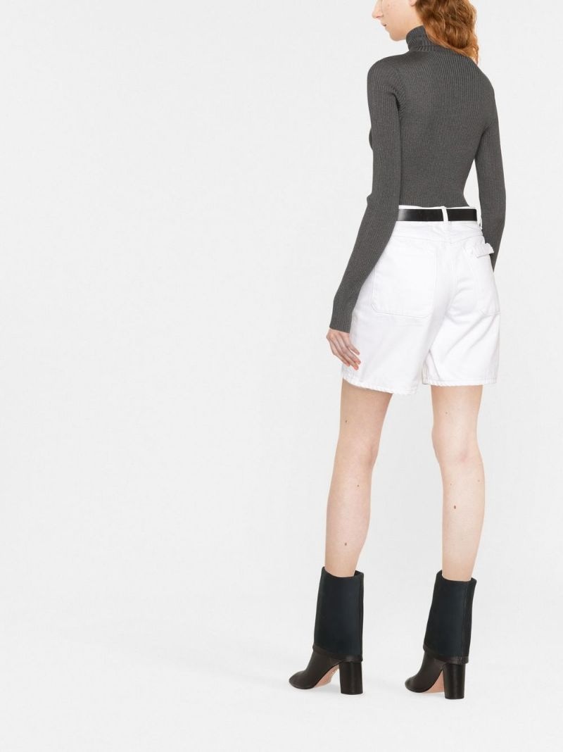 roll-neck metallic top - 8