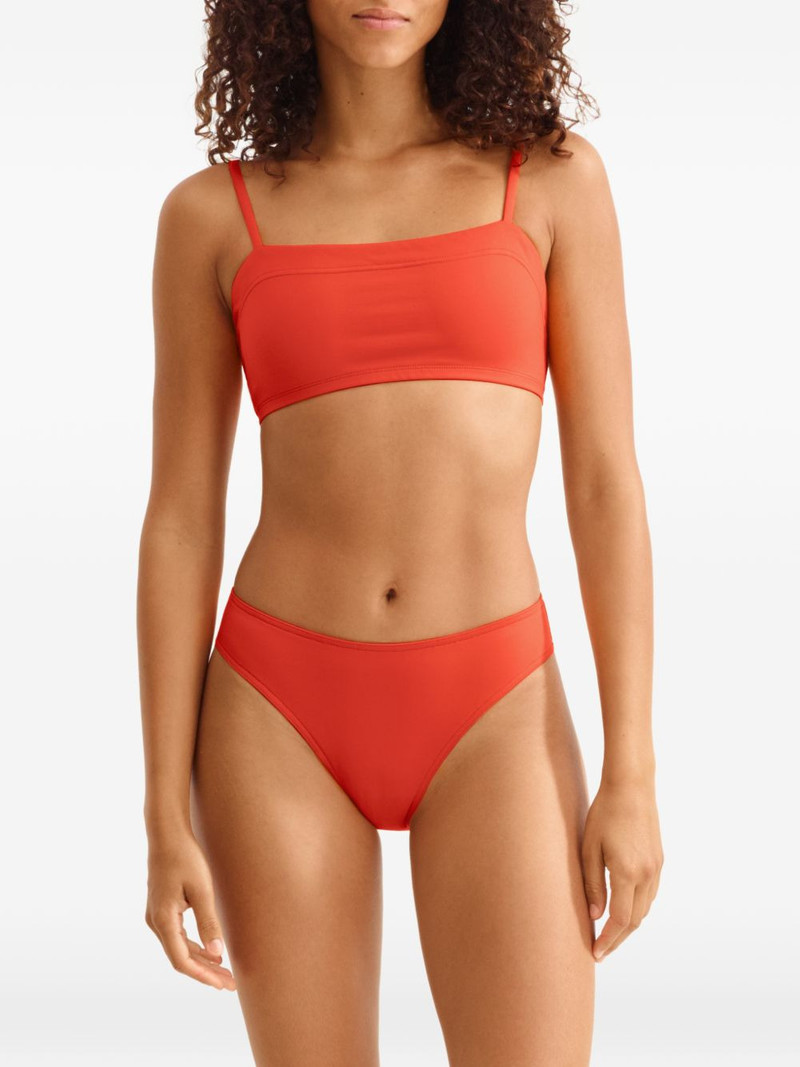 Coulisses high-waisted bikini bottoms 4