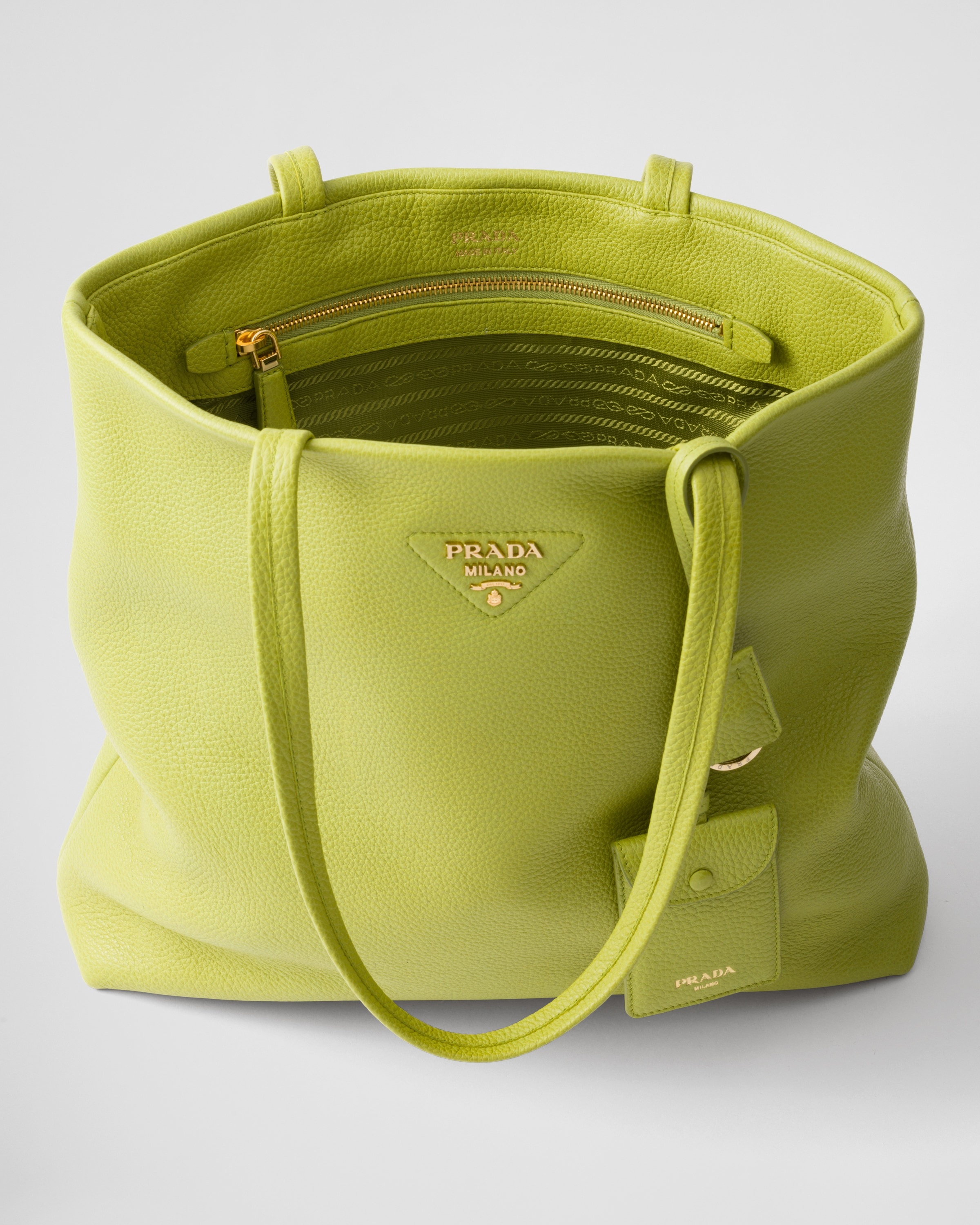 Large leather tote bag - 5
