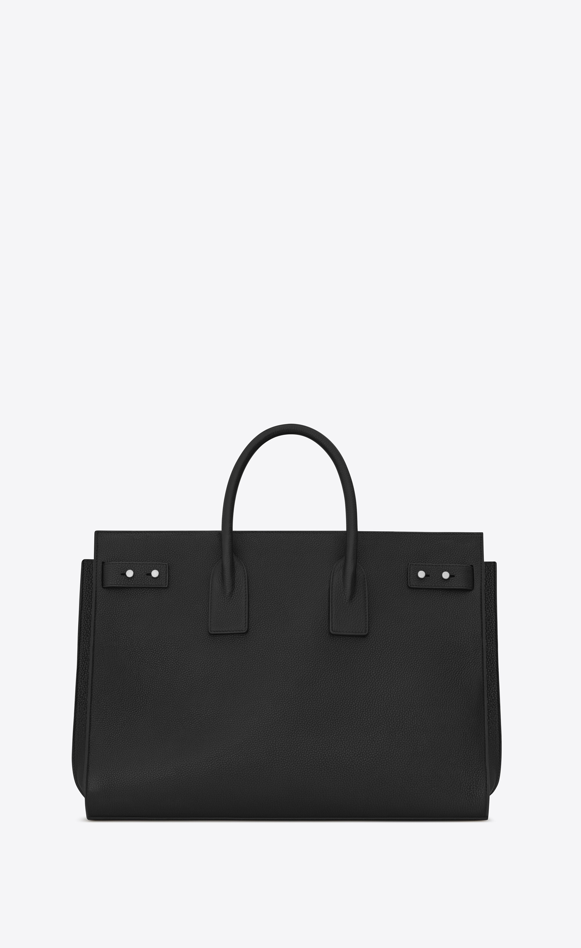 sac de jour large in grained leather - 2