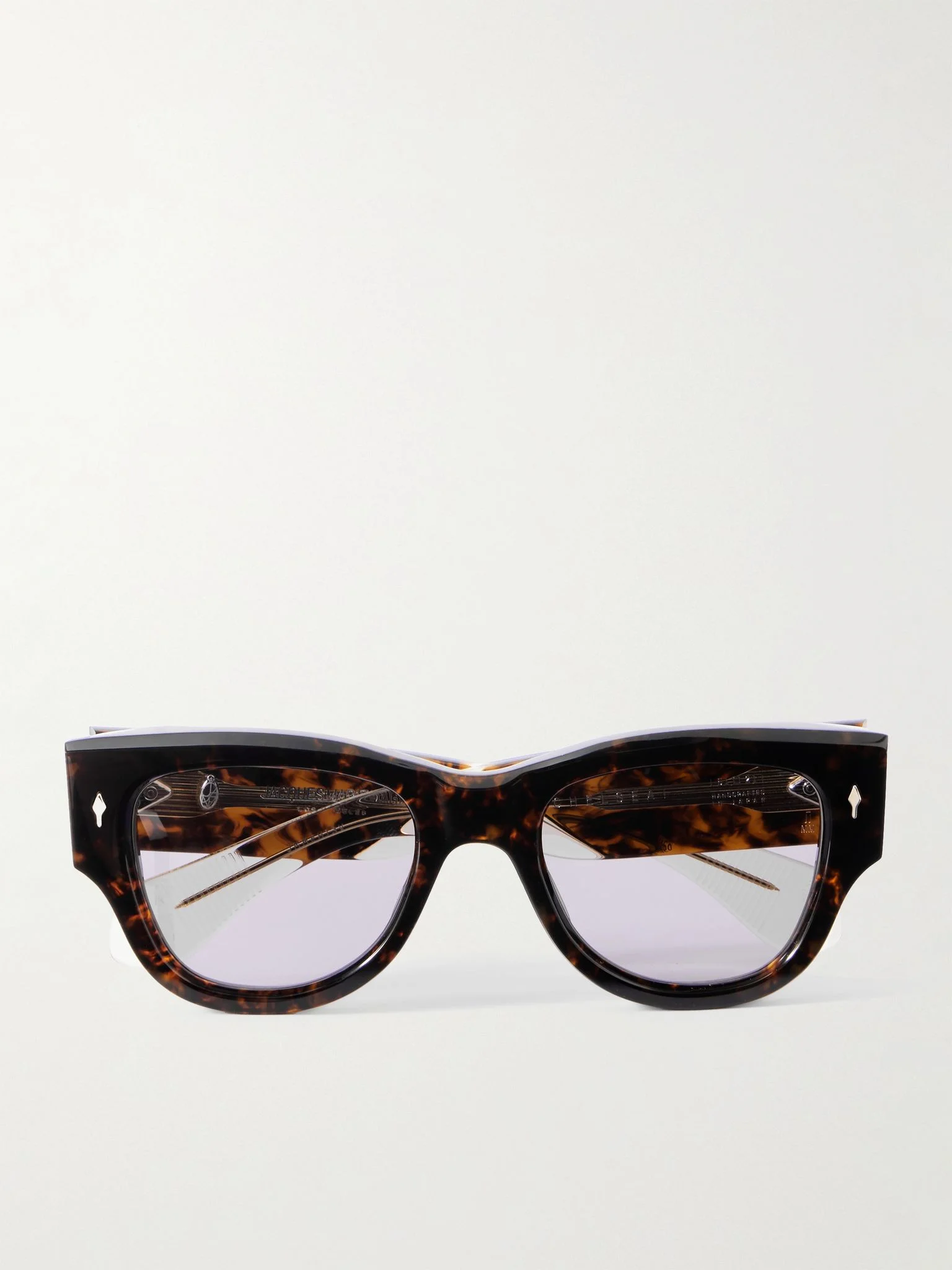 Chelsea square-frame tortoiseshell acetate sunglasses Tortoiseshell - 1