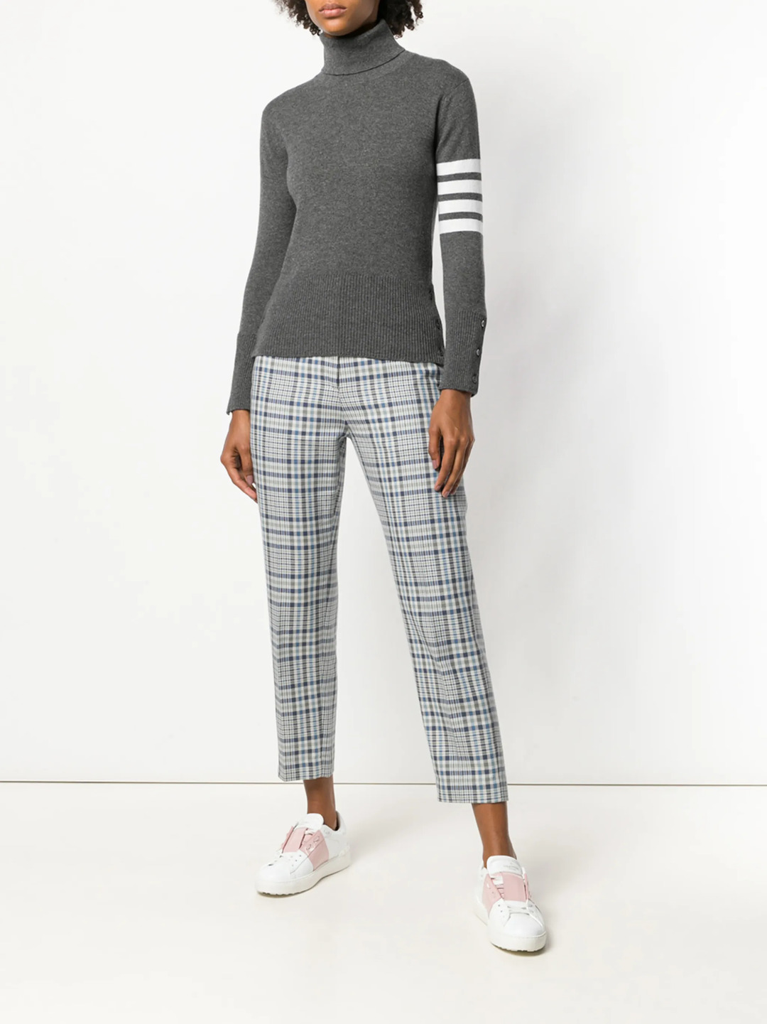 Cashmere Turtle Neck Sweatshirt Women - 2