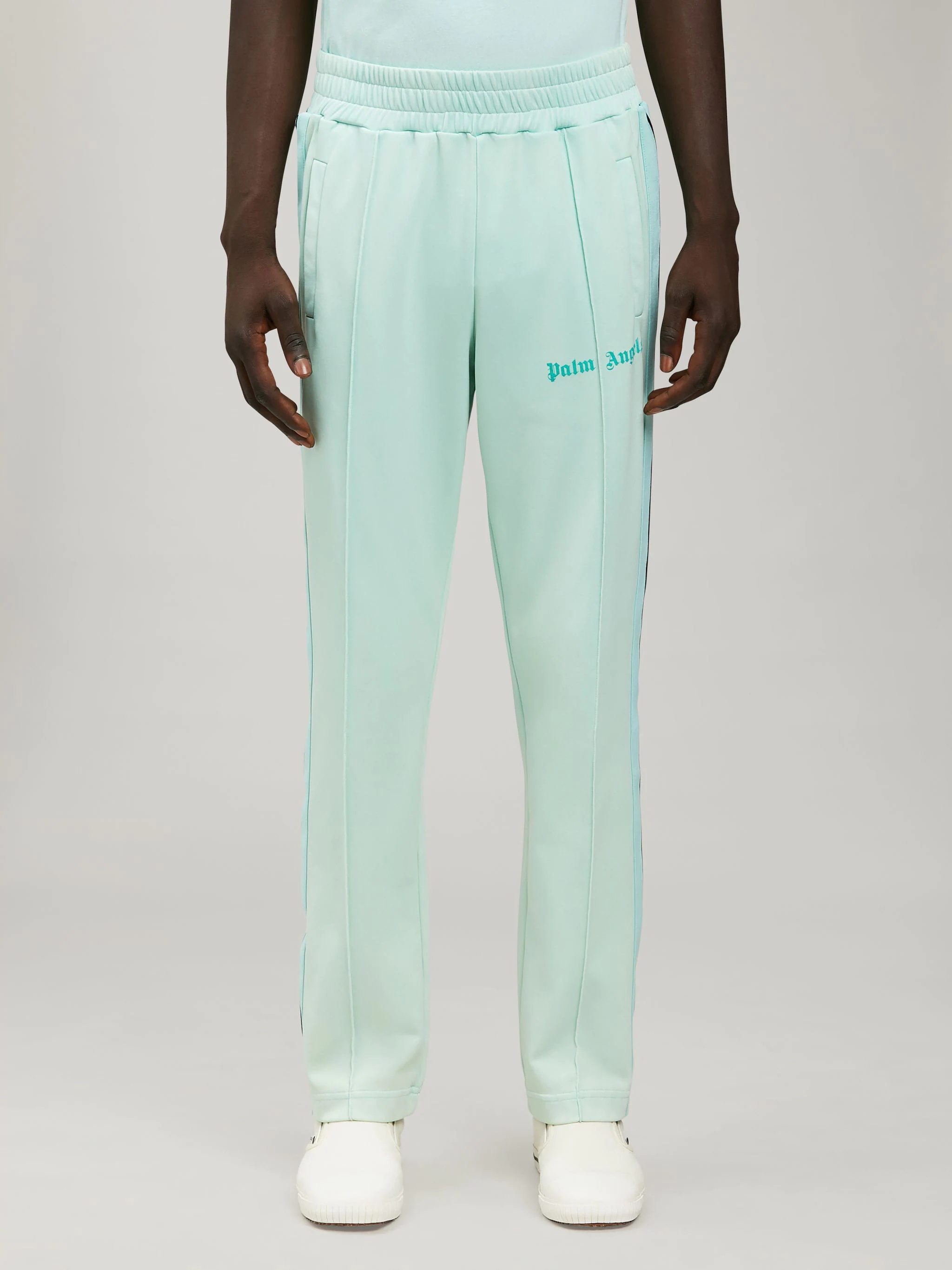 FLUO GREEN TRACK PANTS - 3