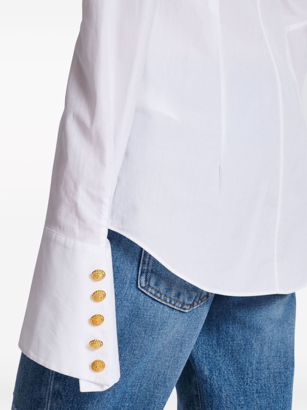 long-sleeve cotton shirt - 7