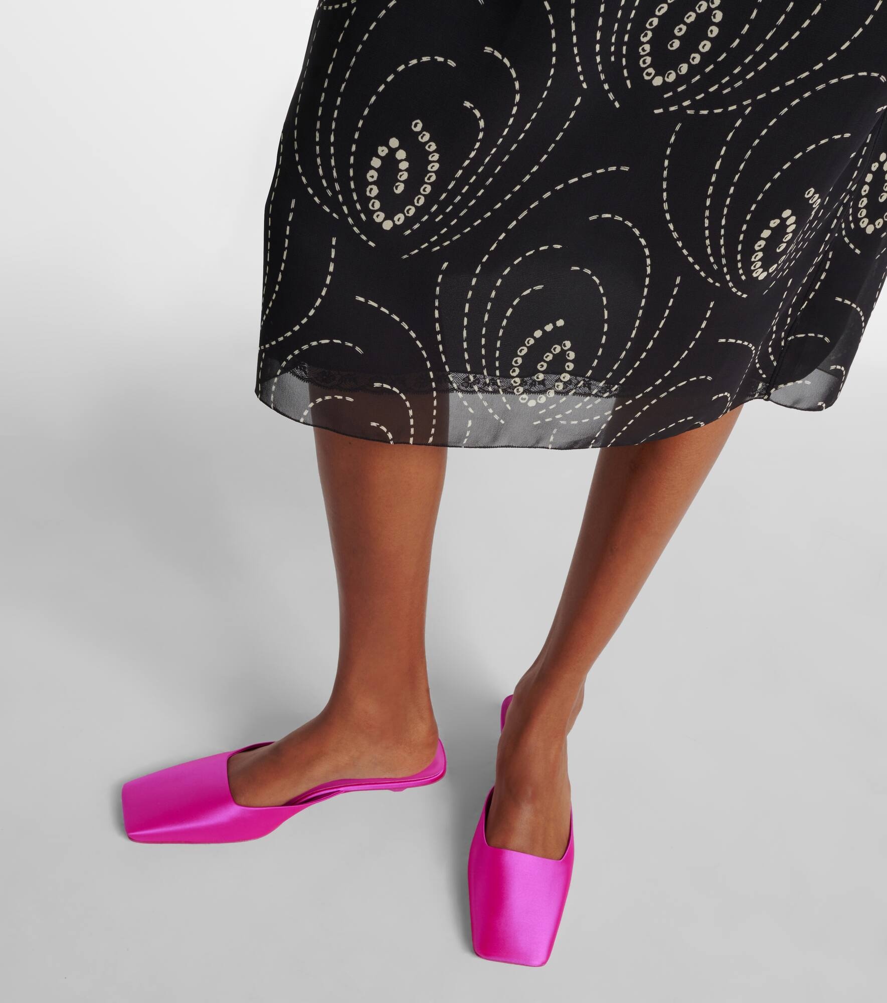 Satin mules - 7