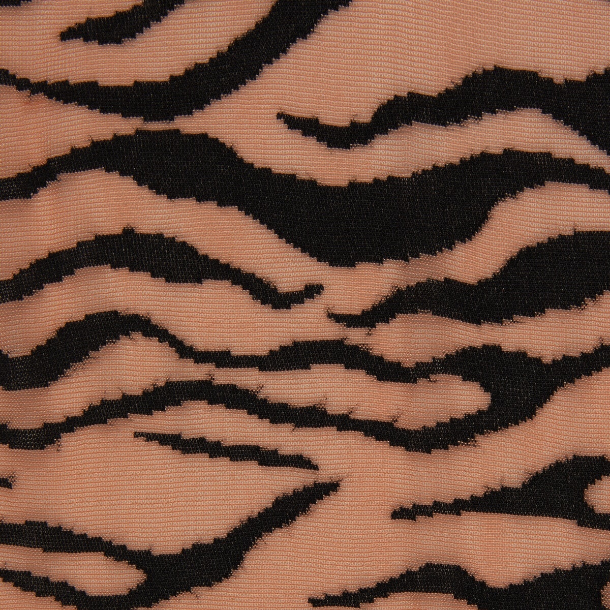 Stretch knit zebra print tights - 4
