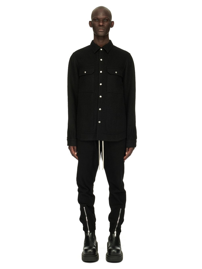 Rick Owens Double-Faced Cashmere Overshirt outlook