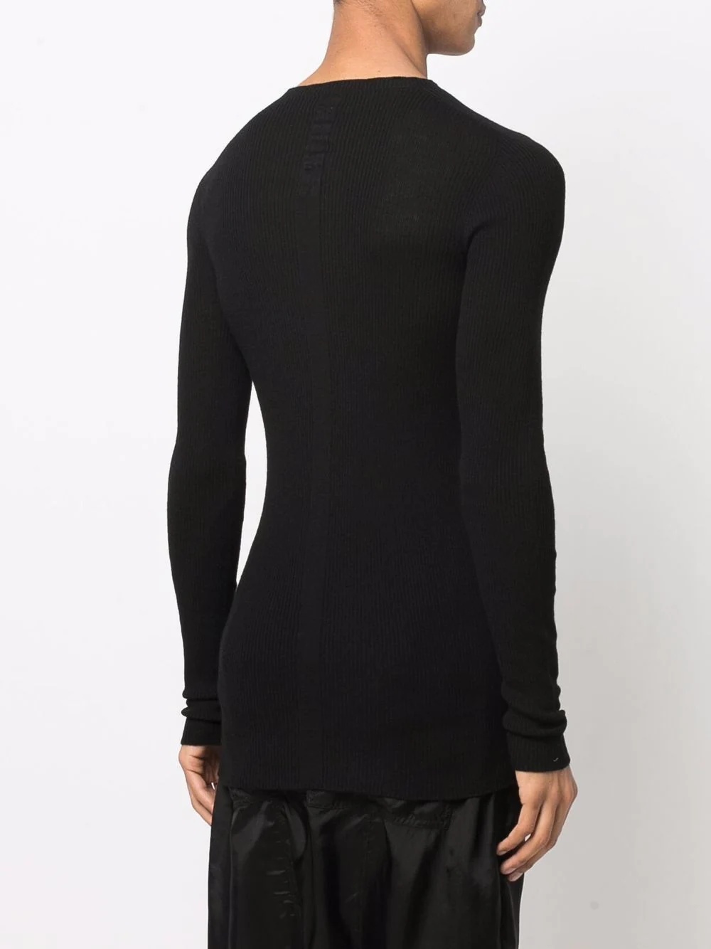 ribbed crew-neck jumper - 4