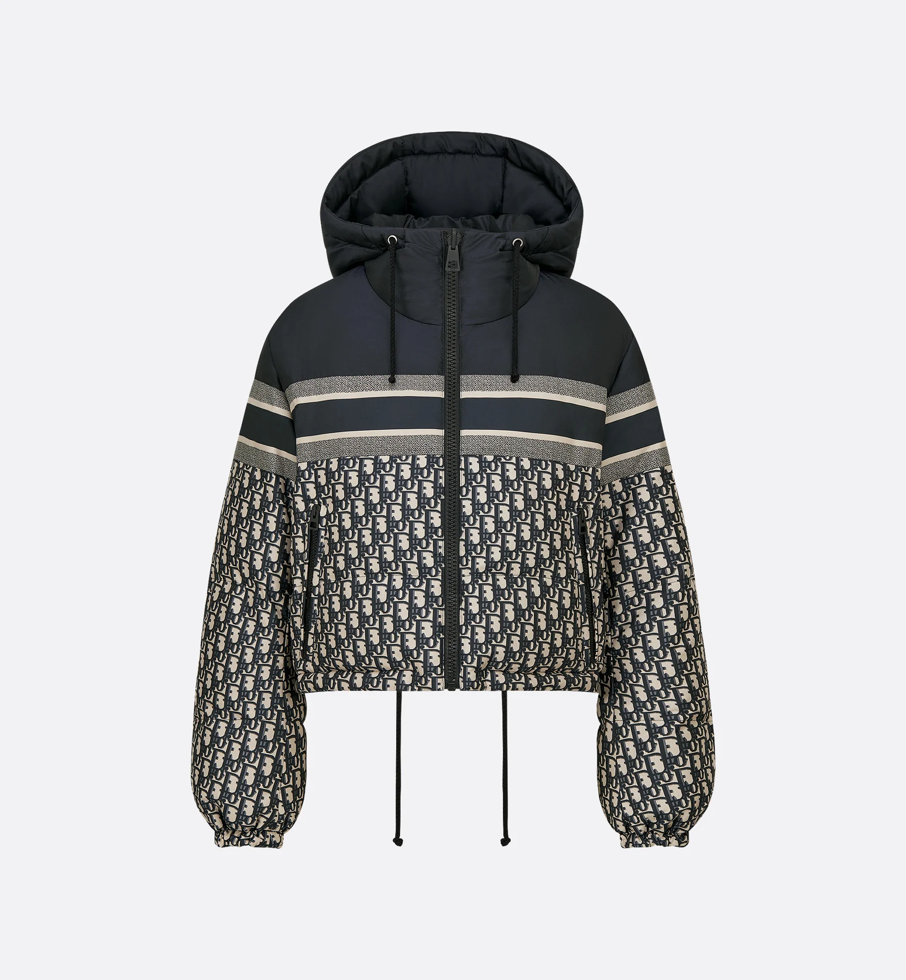 Reversible Cropped Puffer Jacket - 1