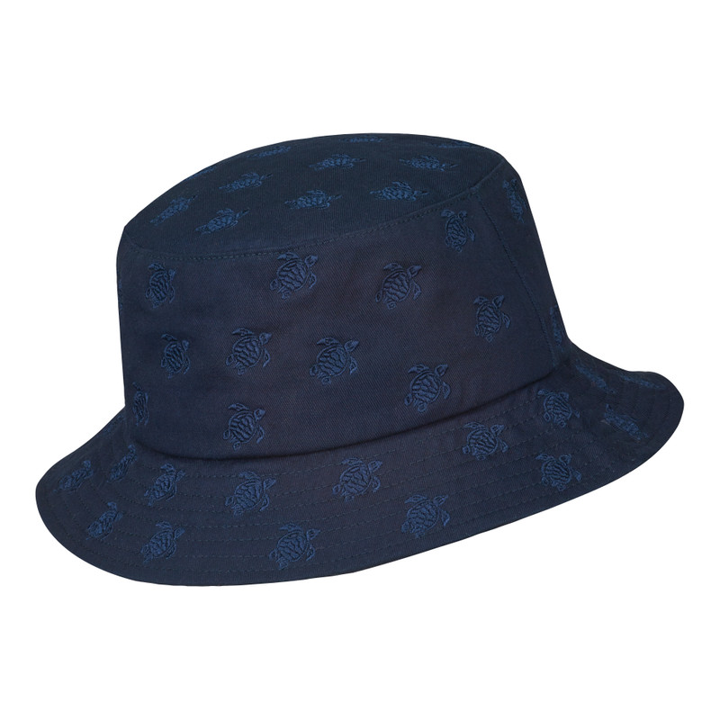 Vilebrequin Embroidered Bucket Hat Turtles All Over outlook