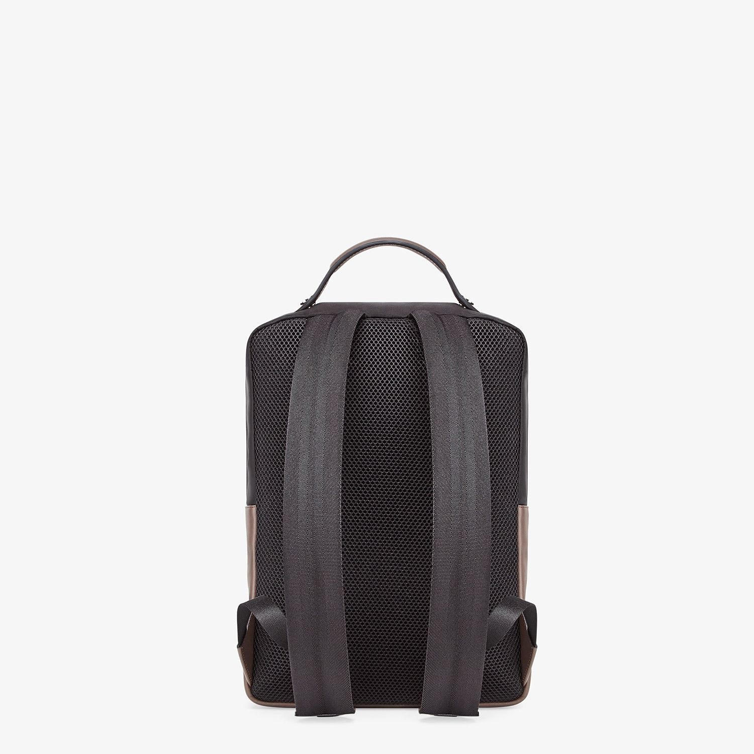 Black nylon backpack - 3