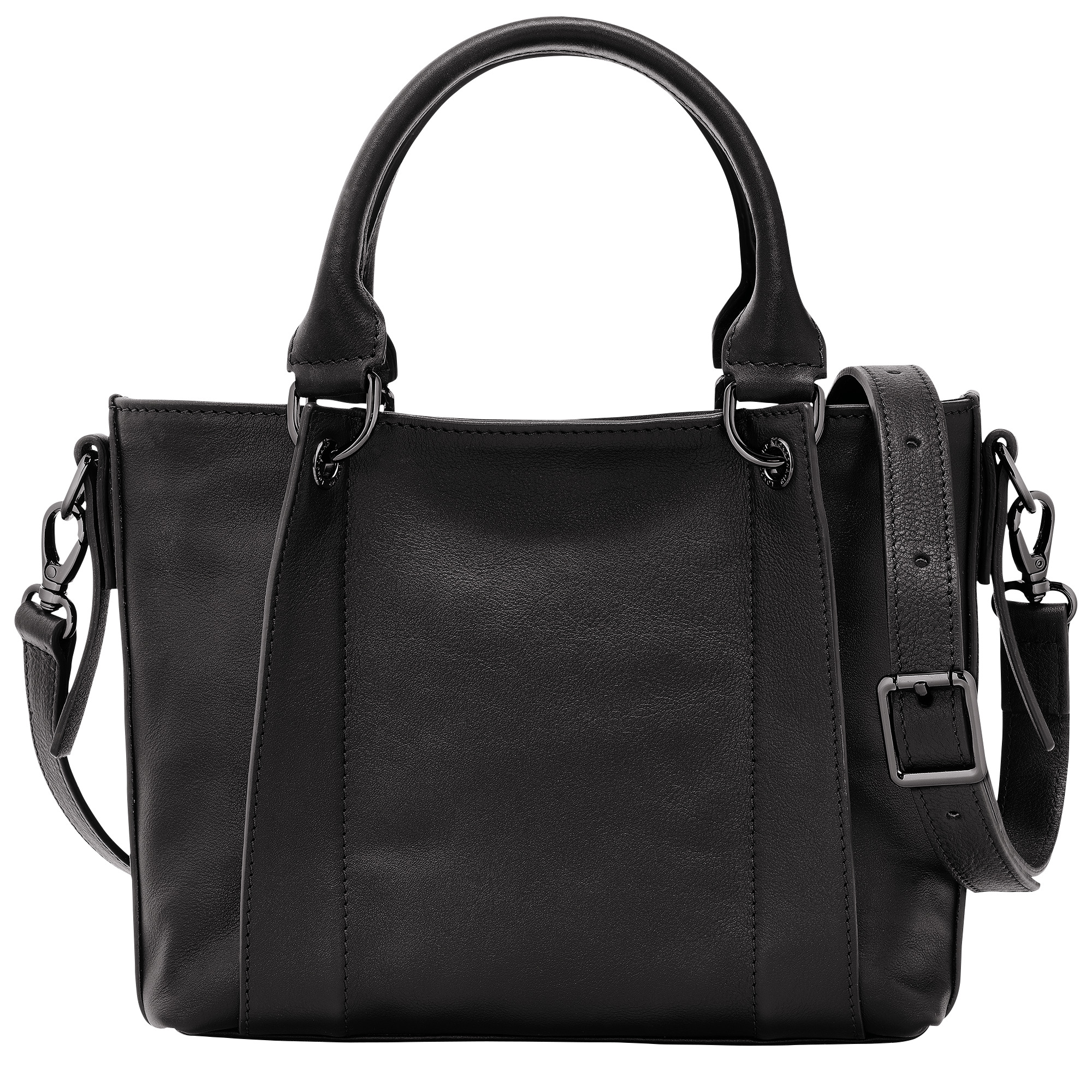 Longchamp 3D S Handbag Black - Leather - 4