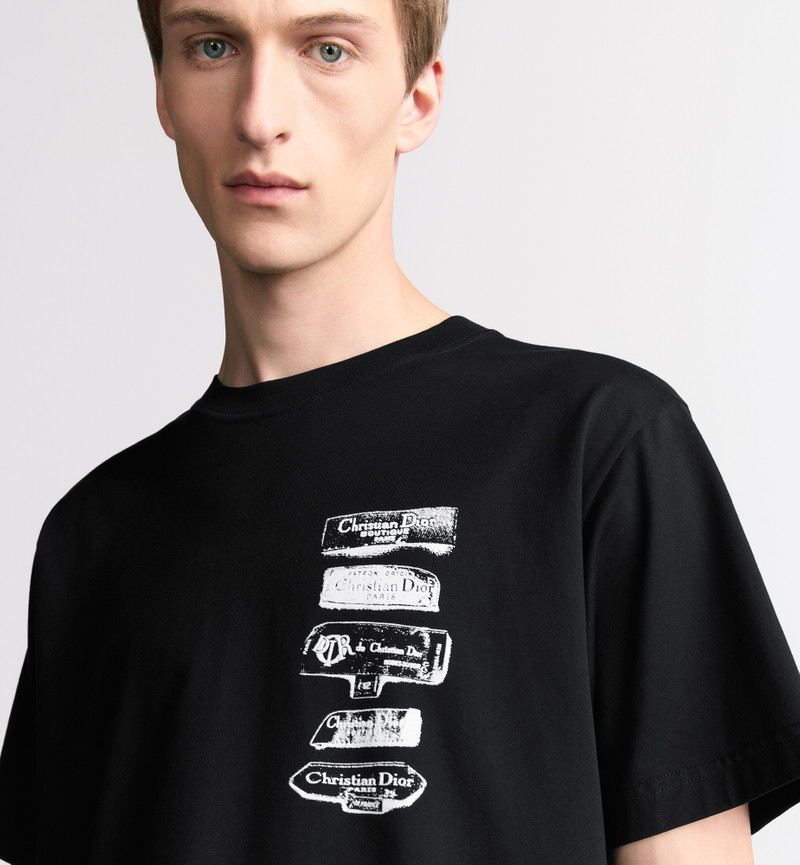 Dior Archives Labels T-Shirt, Relaxed Fit 4