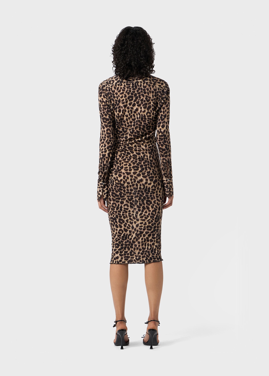 ANIMALIER PRINT JERSEY DRESS - 4