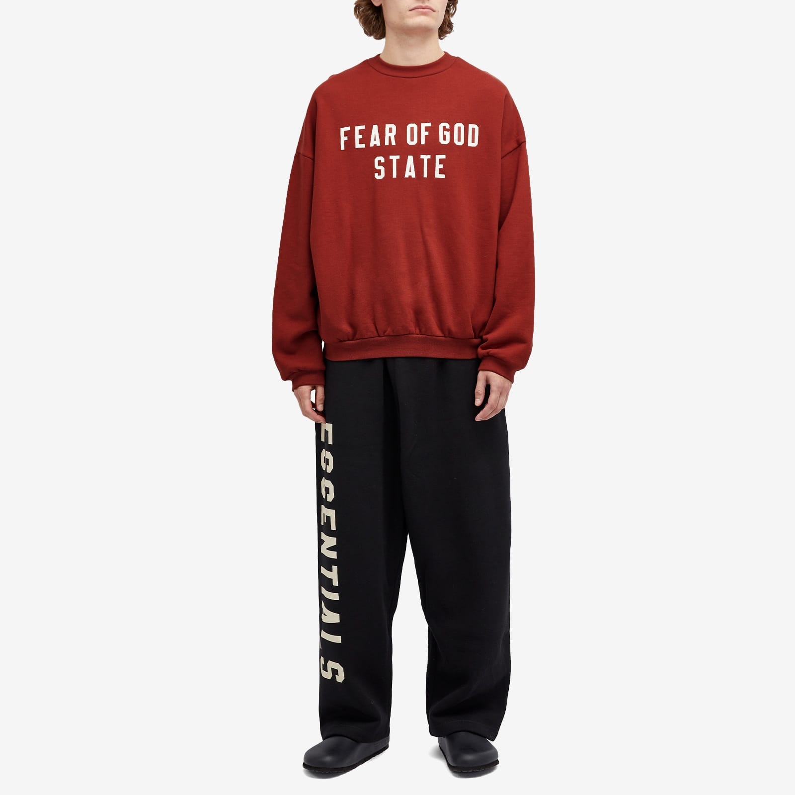 Fear of God ESSENTIALS Heavy Fleece Crew Sweat - 4