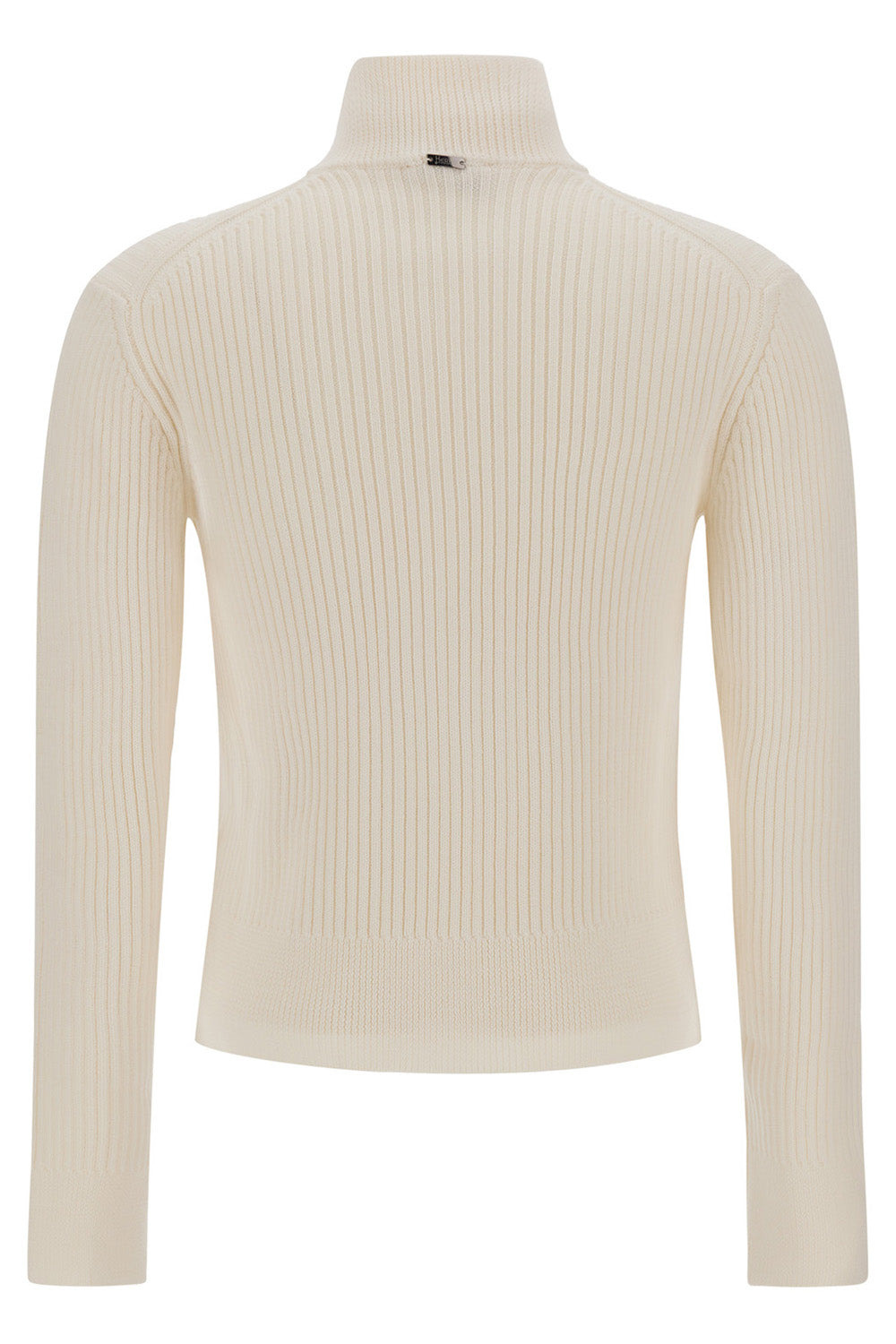 Wool Cardigan With Nylon Trim - 6