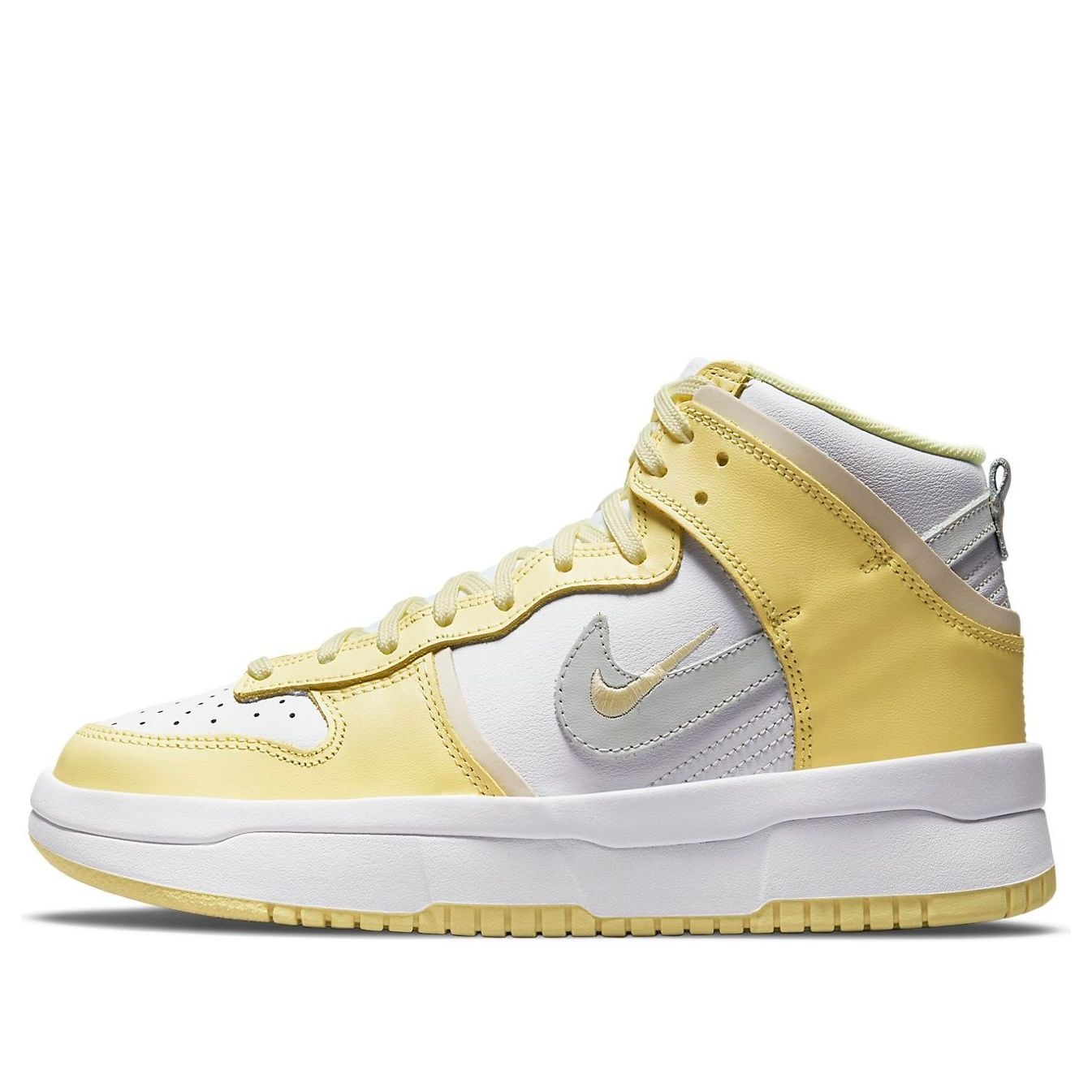 (WMNS) Nike Dunk High Up 'White Citron Tint' DH3718-105 - 1