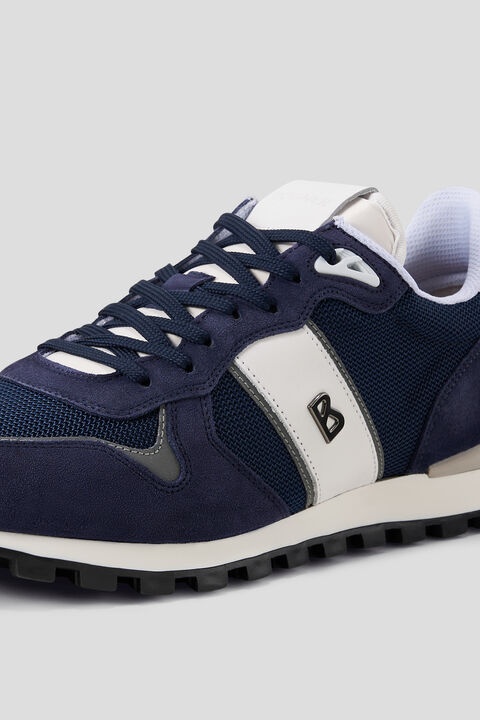 Porto Sneaker in Navy blue/White - 4