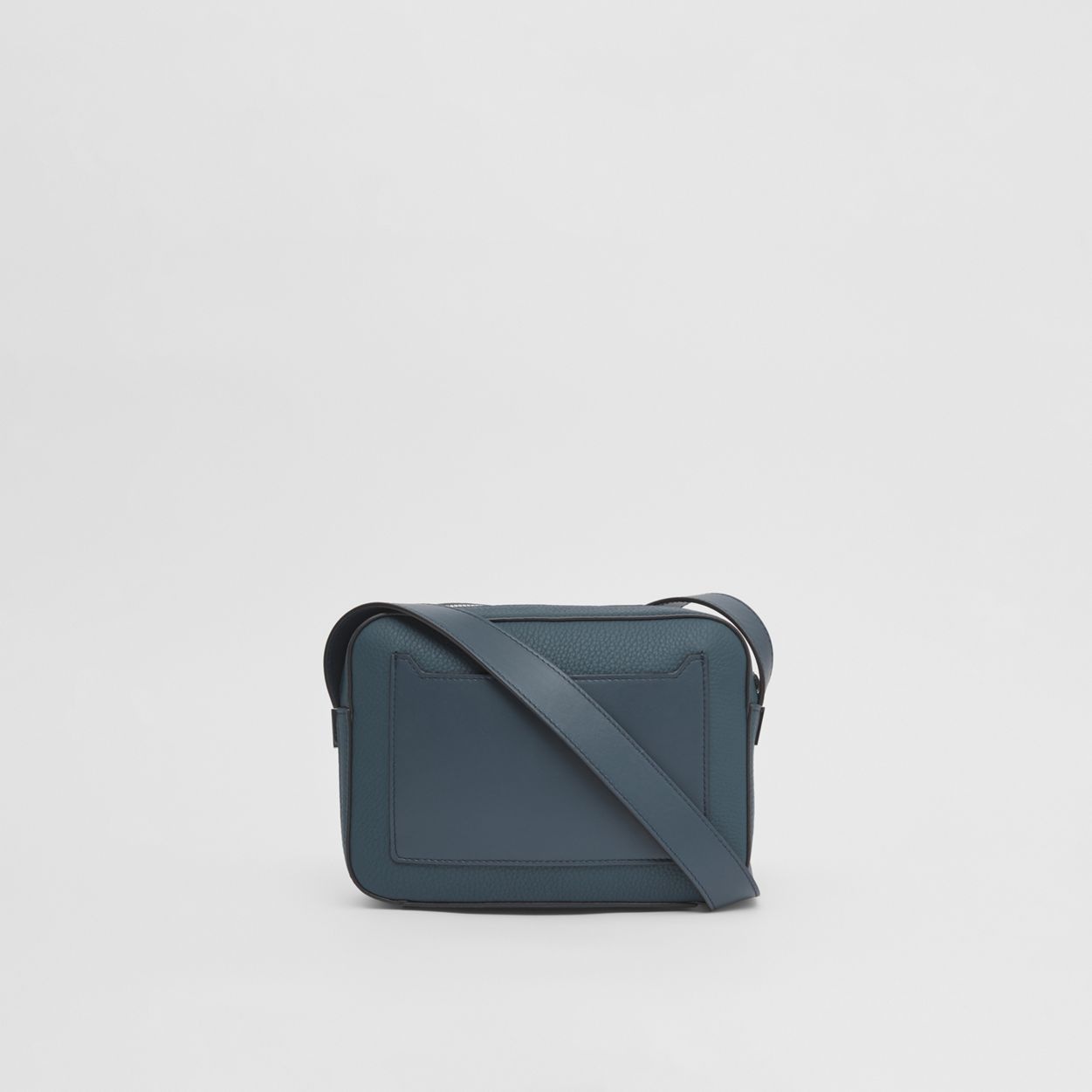 Grainy Leather Crossbody Bag - 8