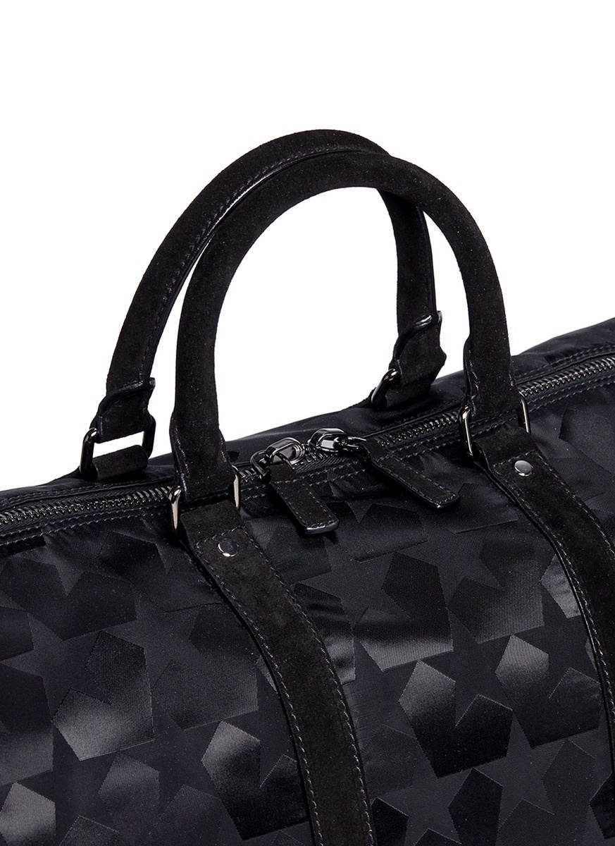 STAR JACQUARD DUFFLE BAG - 6