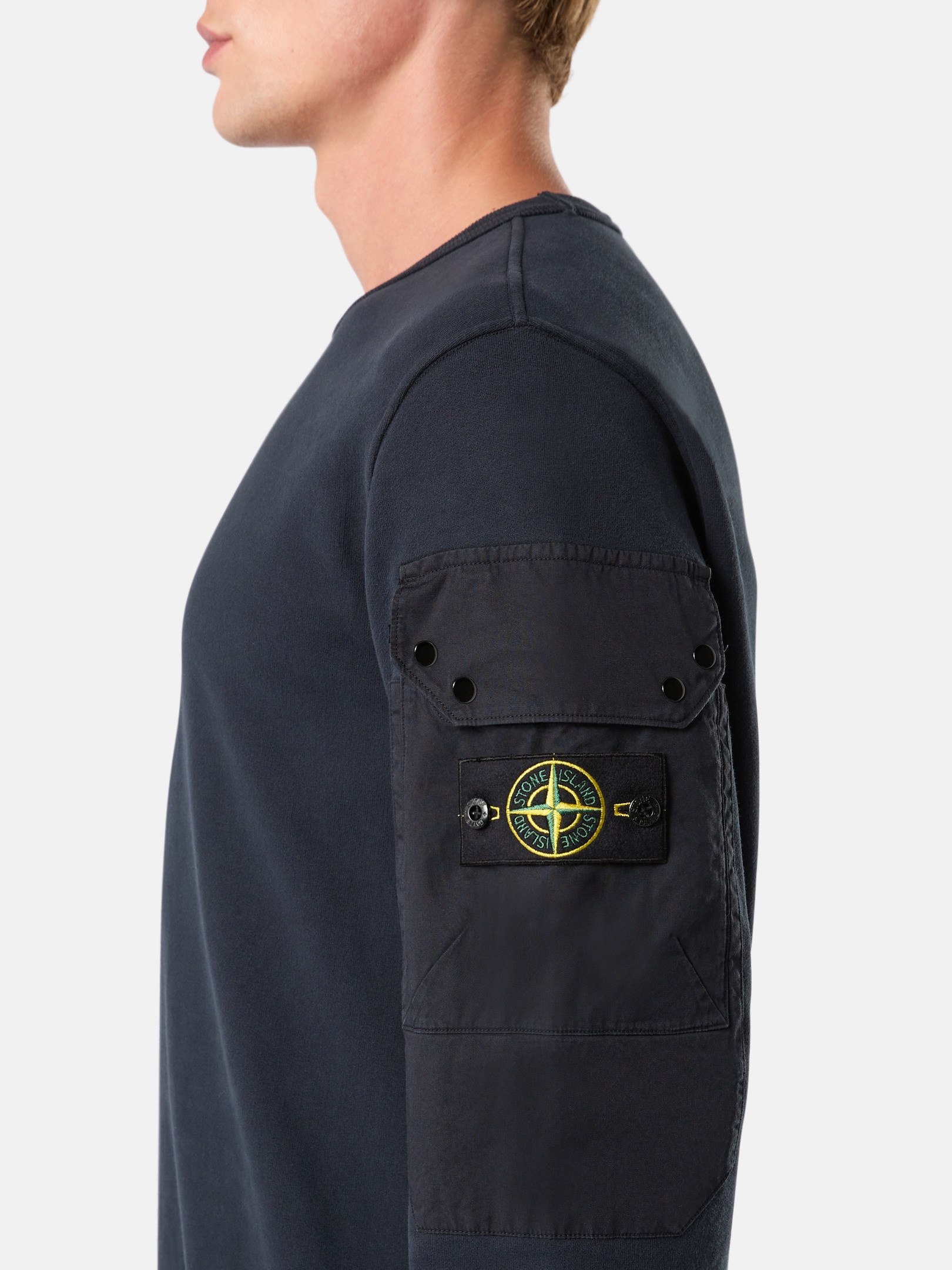 STONE ｜SWEATSHIRTS (63920 Brushed Cotton Fleece C Stone Island 63920 BRUSHED ORGANIC COTTON FLEECE | REVERSIBLE