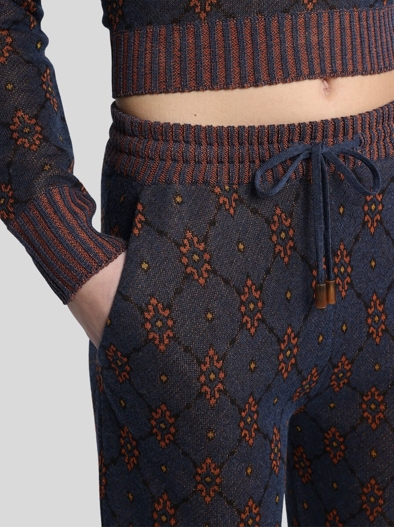 Etro KNIT JOGGING TROUSERS WITH MOTIF outlook
