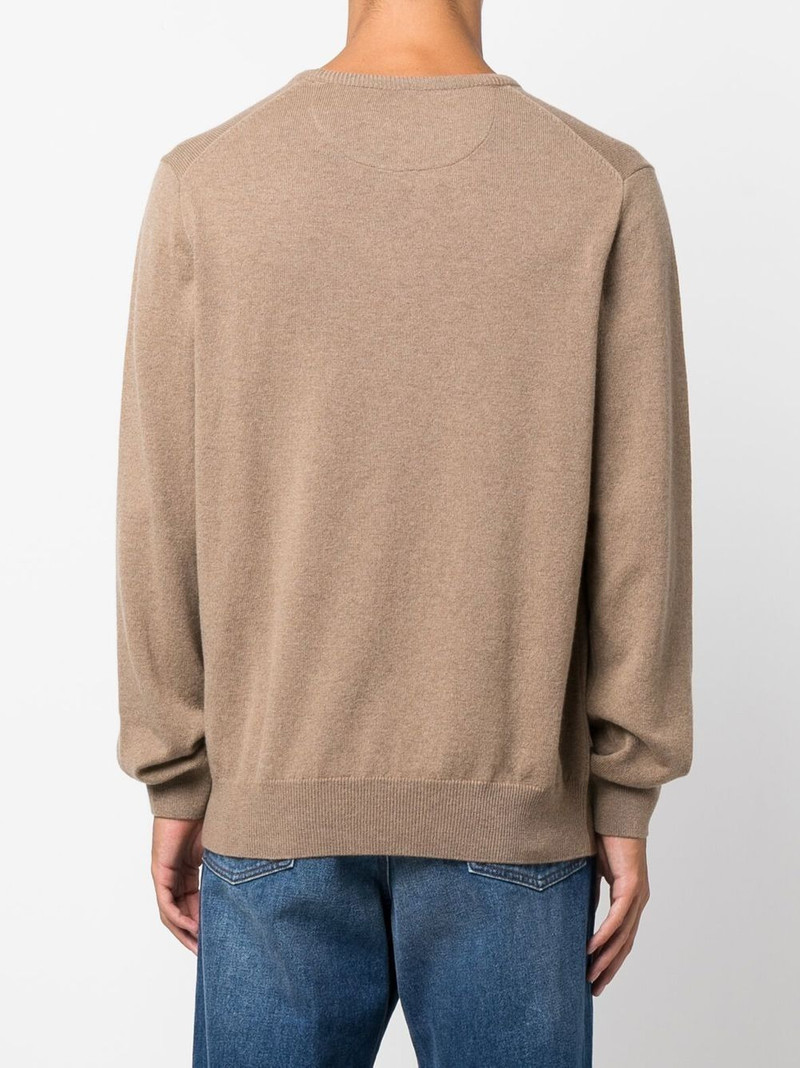 Polo Pony-embroidered wool jumper 4