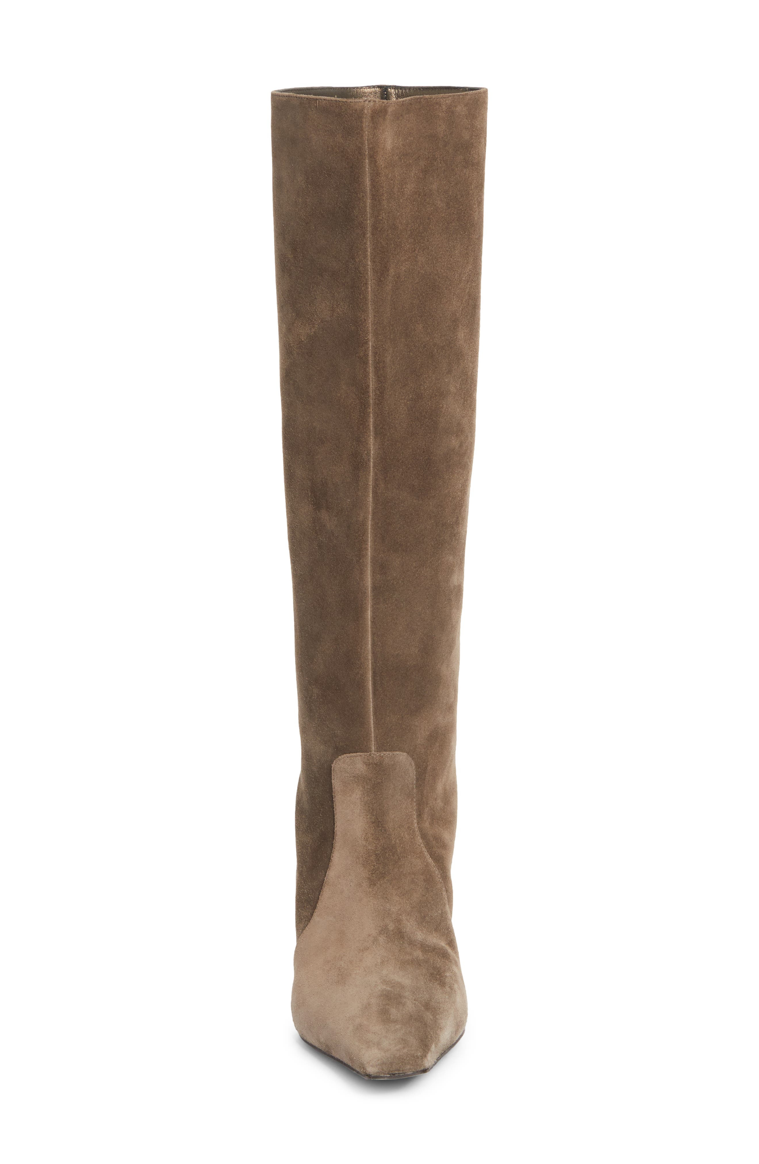 Brunello Cucinelli City Kitten Heel Boot in C8769 Torba at Nordstrom - 4