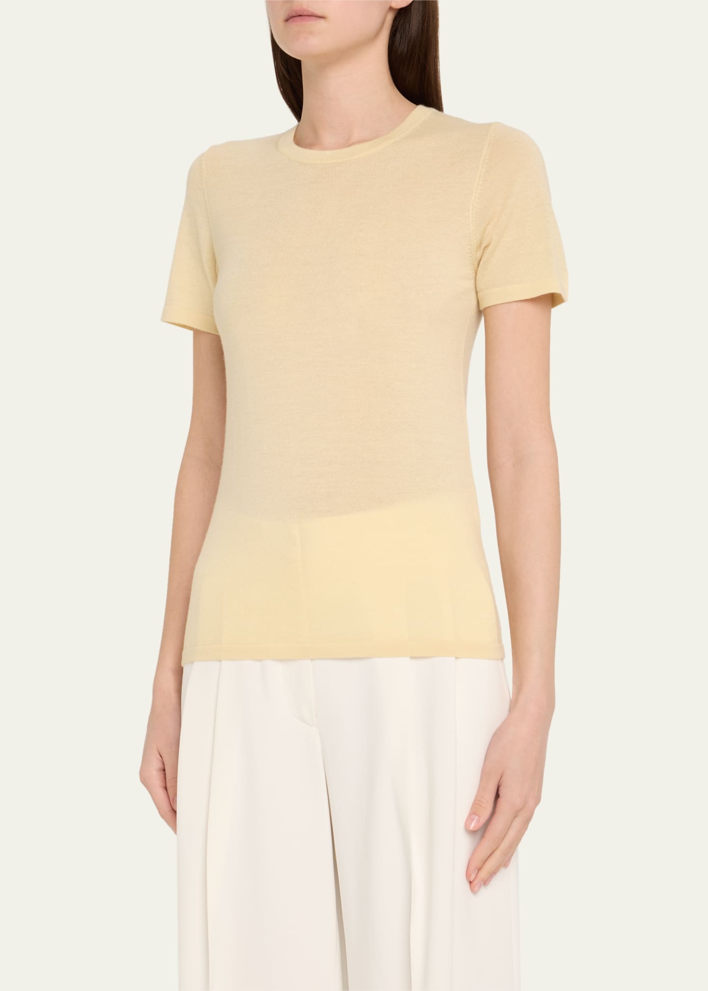 Relaxed Cashmere T-Shirt - 4