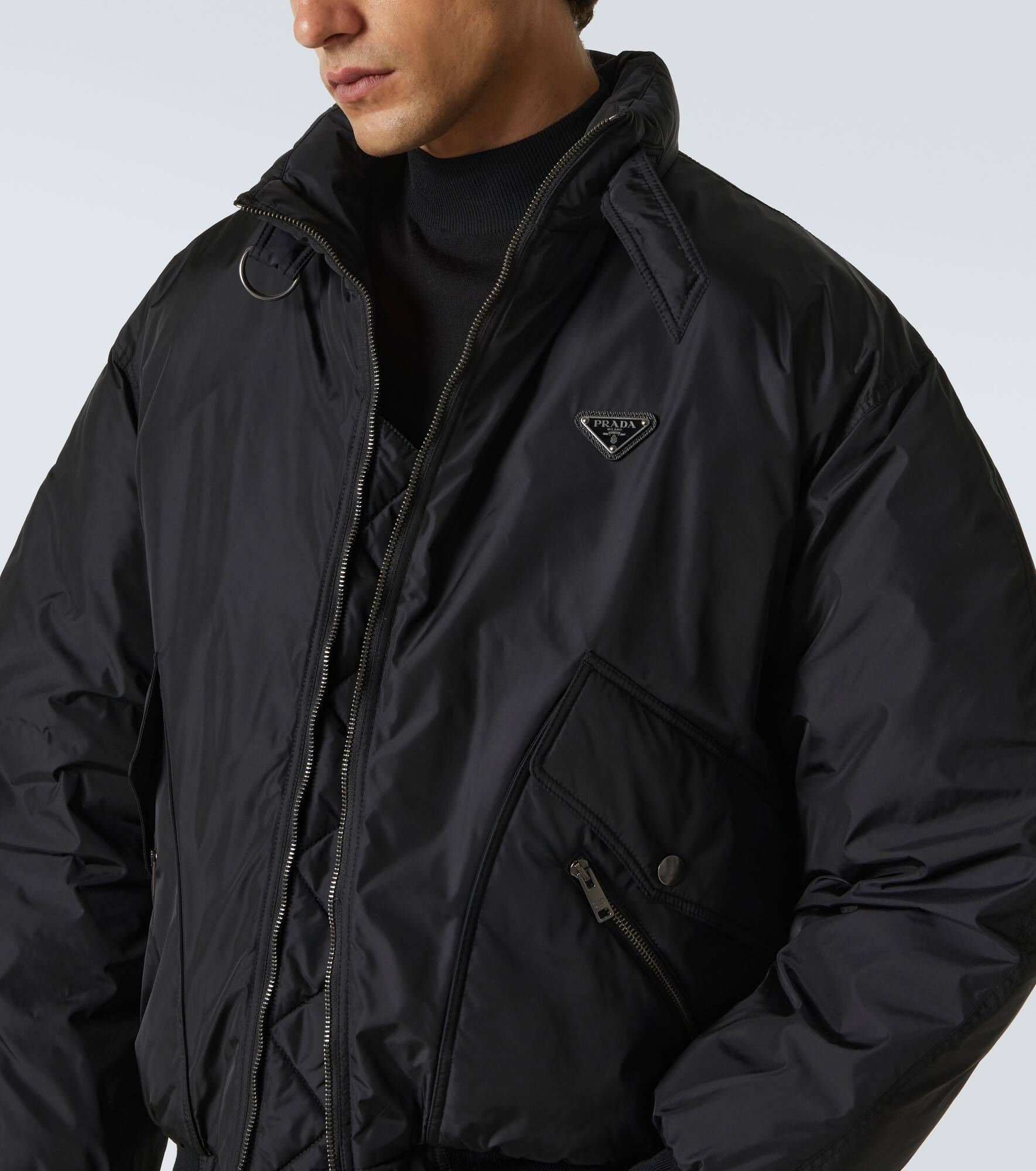 Re-Nylon down jacket - 5