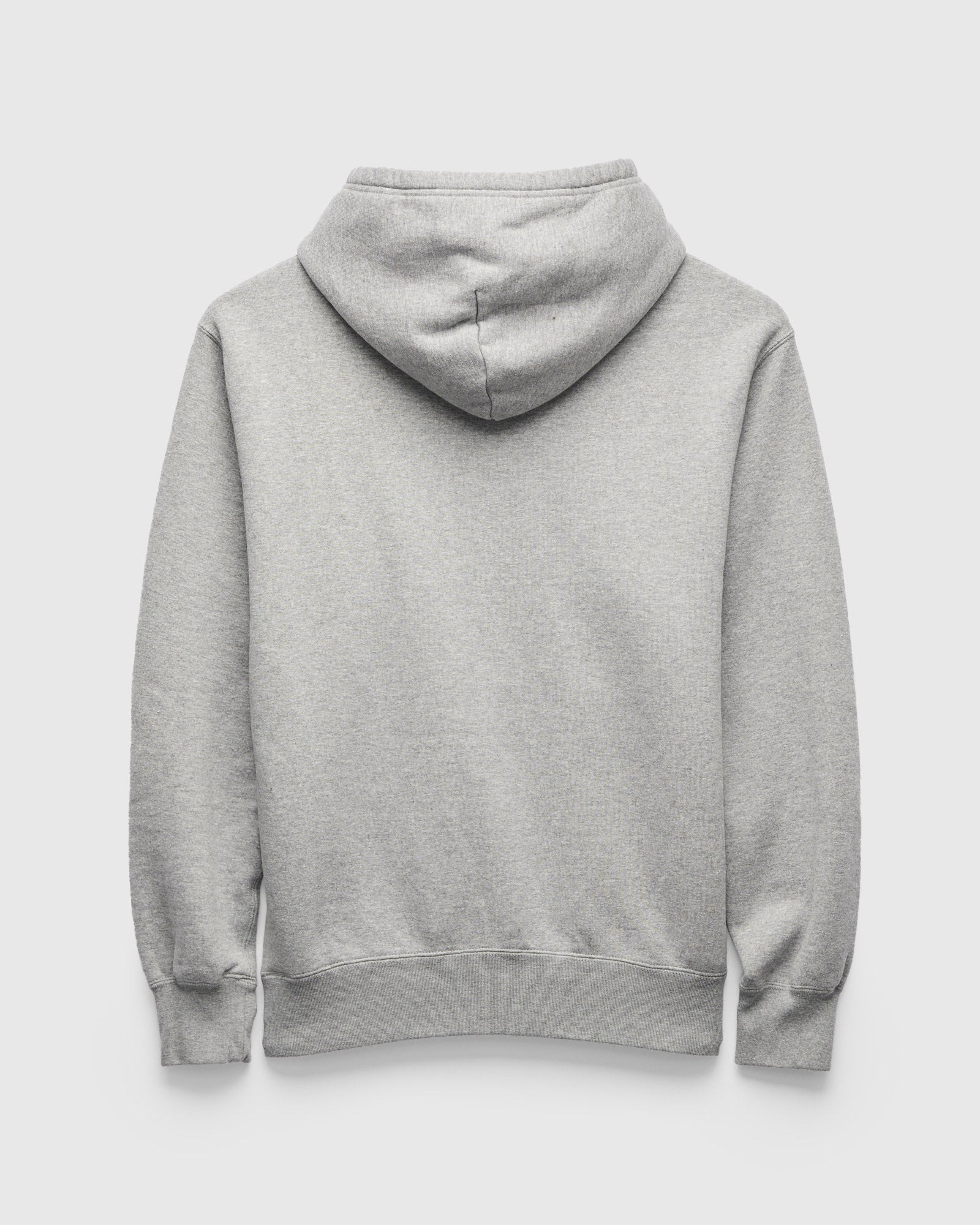 Azuma-Knit Fleece Pullover Hoodie in Heather Grey - 2