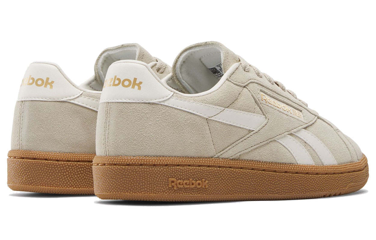 (WMNS) Reebok Club C Grounds Shoes 'Beige White' 100208145 - 3