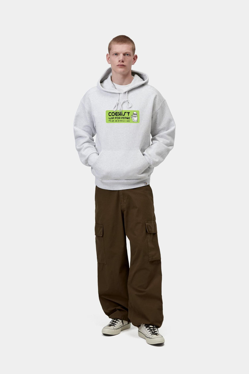 Hooded Bumper Sticker Sweatshirt 3