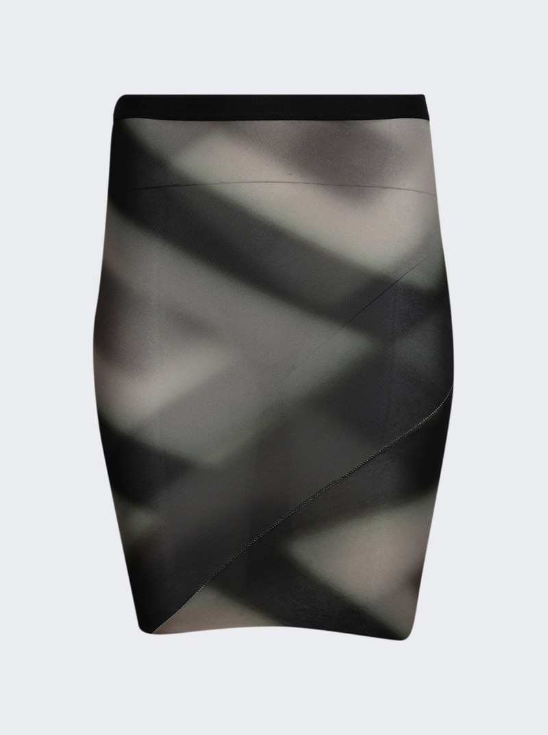 Wolfy Skirt Black Plaid - 1
