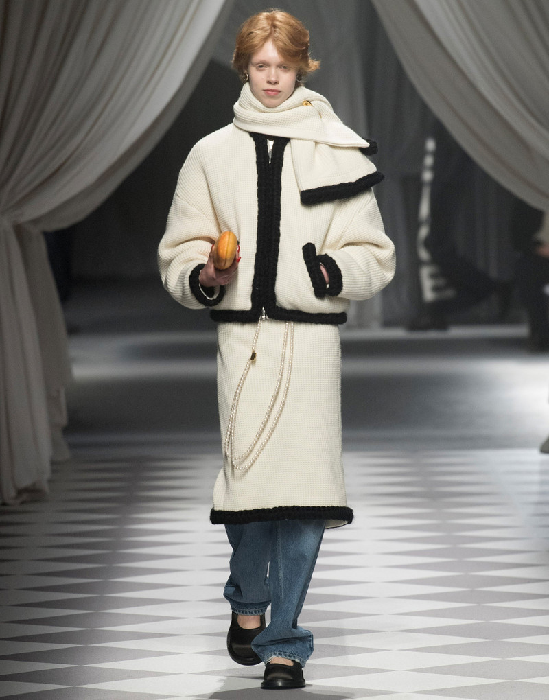 Moschino SKIRT IN SUPERFINE LAMBSWOOL outlook