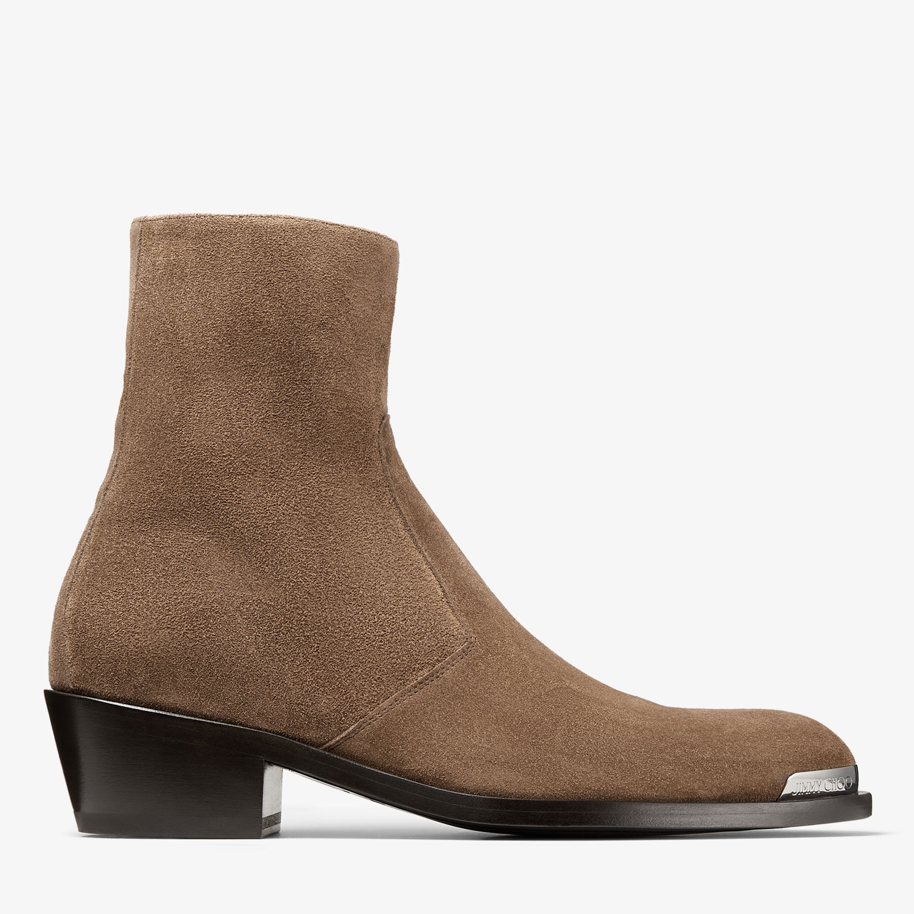 Sammy/M
Oak Velvet Suede Ankle Boots - 1