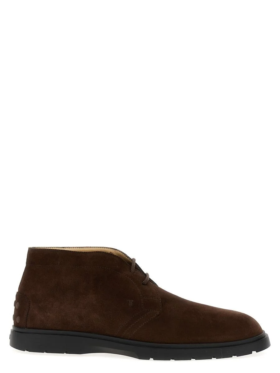 TOD'S SUEDE BOOTS - 1