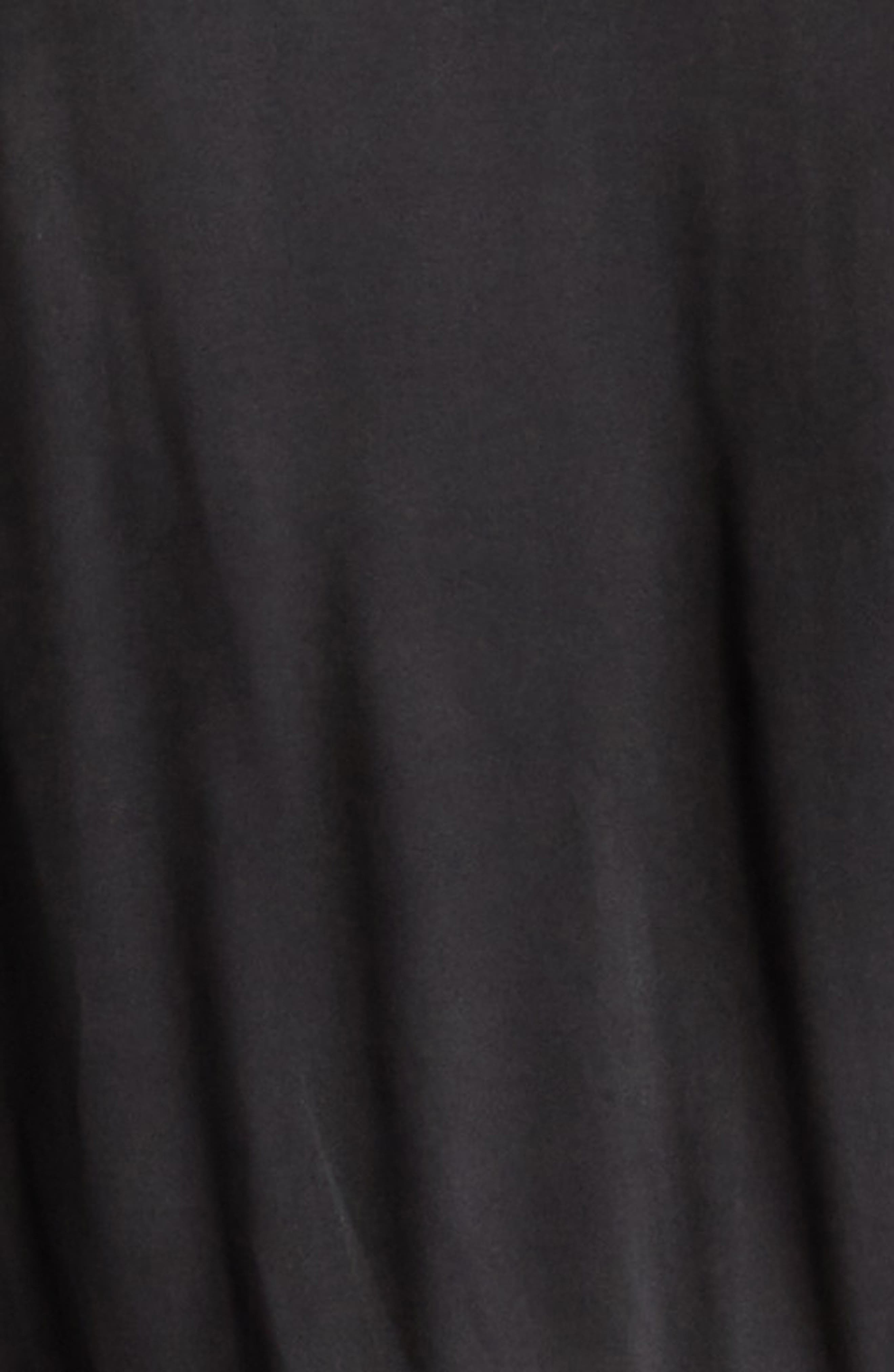 Long Sleeve Silk Wrap Minidress - 6