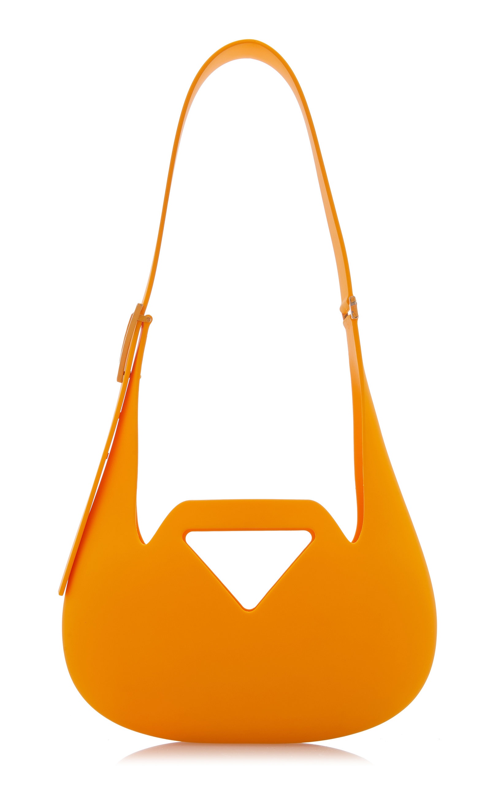 Small Punch Rubber Shoulder Bag orange - 1