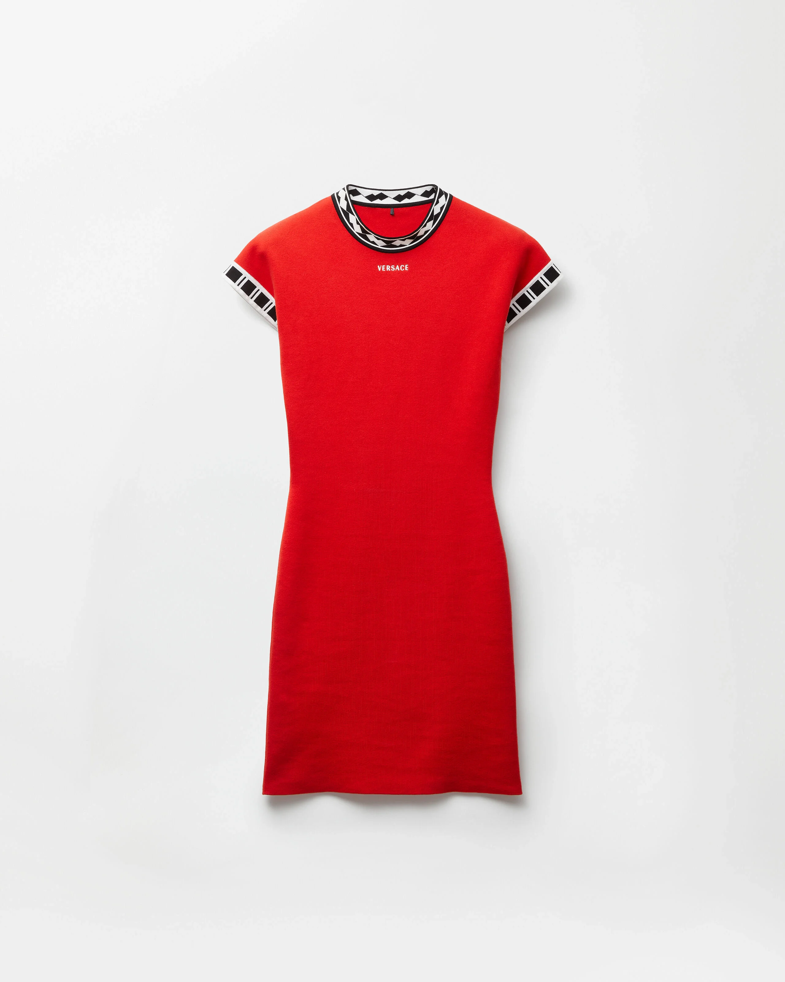 Cotton Knit Mini Dress - 1