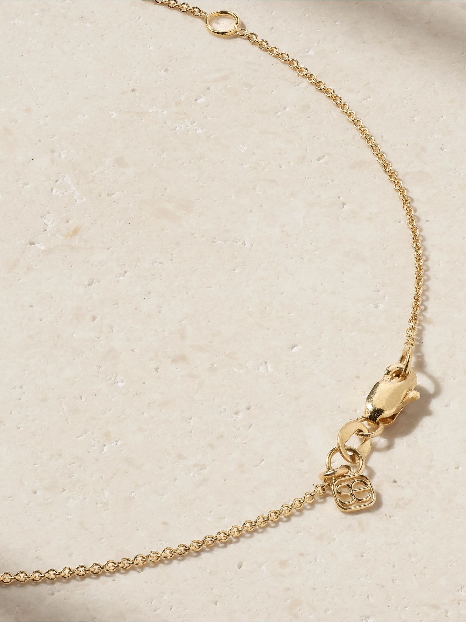 14-karat gold, pearl and diamond necklace Gold - 3