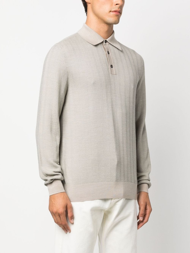 long-sleeve wool polo shirt 3