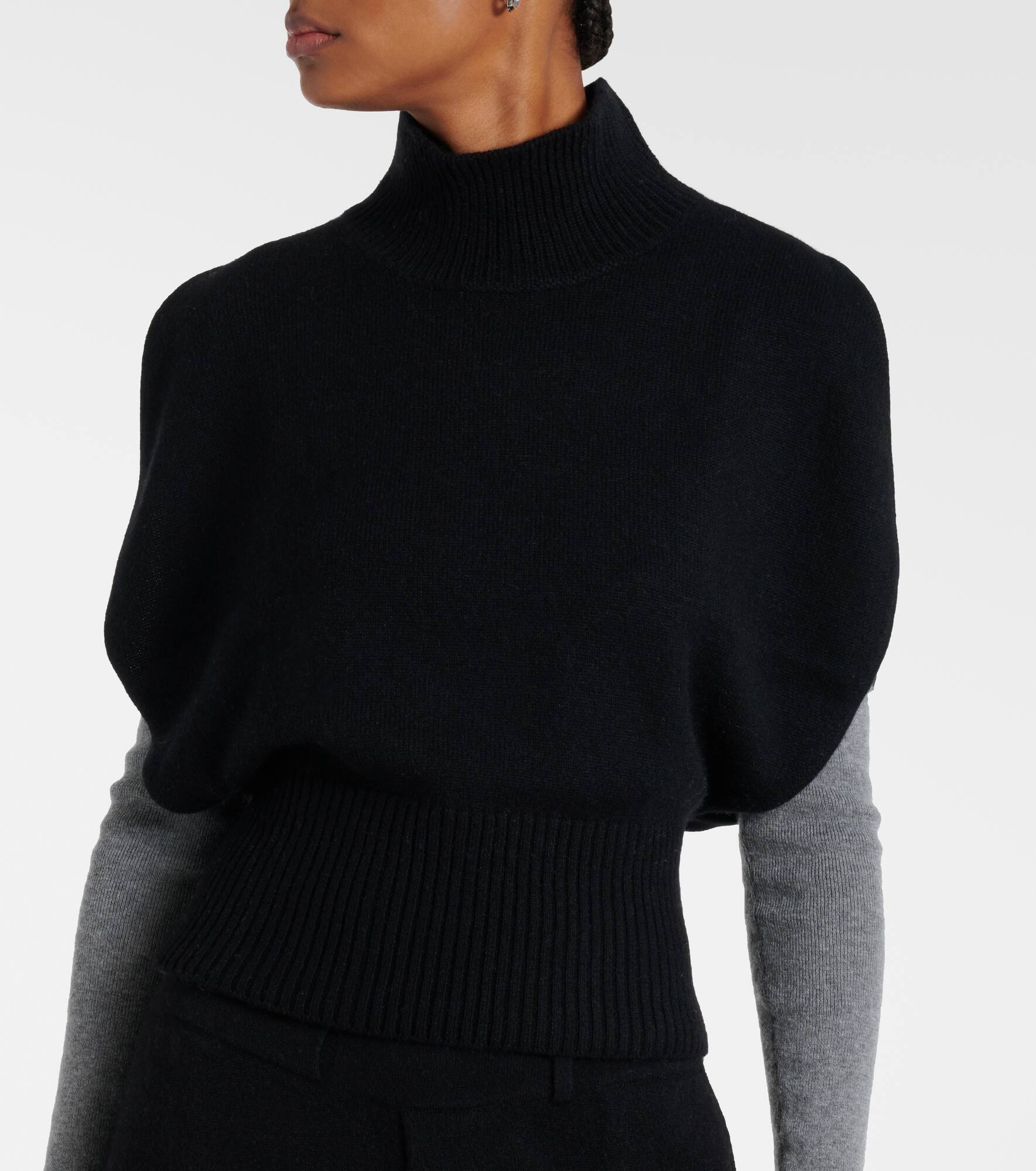 Zaya knitted cashmere top - 5