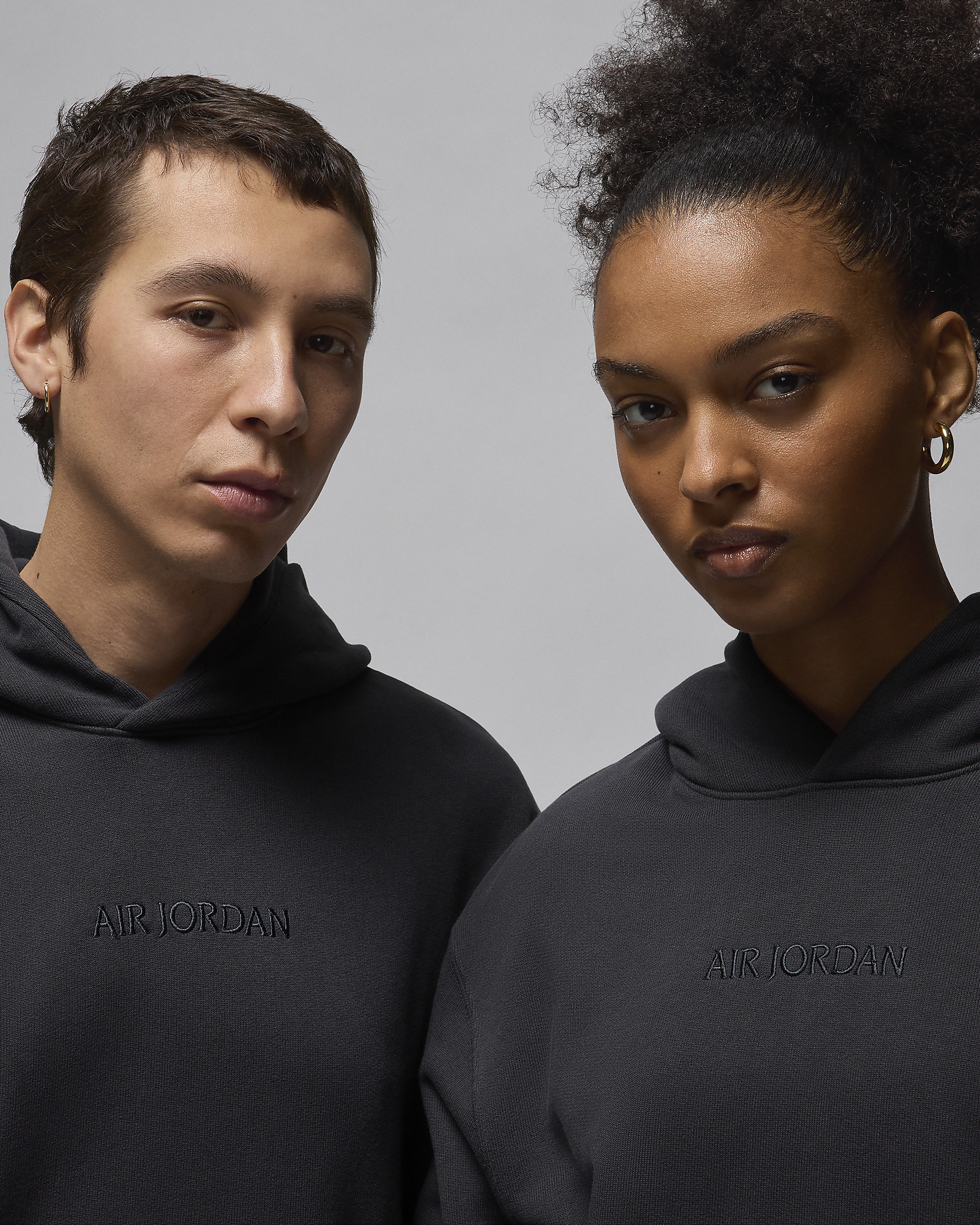 Men's Air Jordan Wordmark Fleece Hoodie - 3
