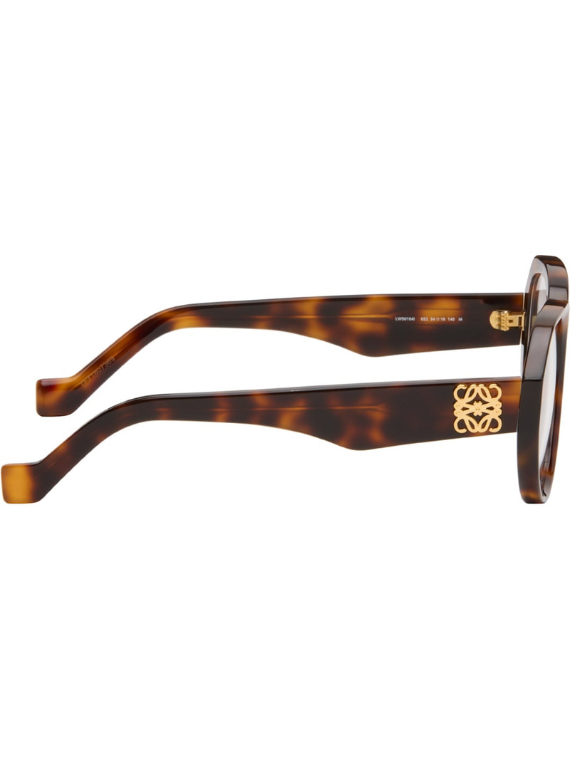 Loewe Brown Anagram Geometric Glasses outlook
