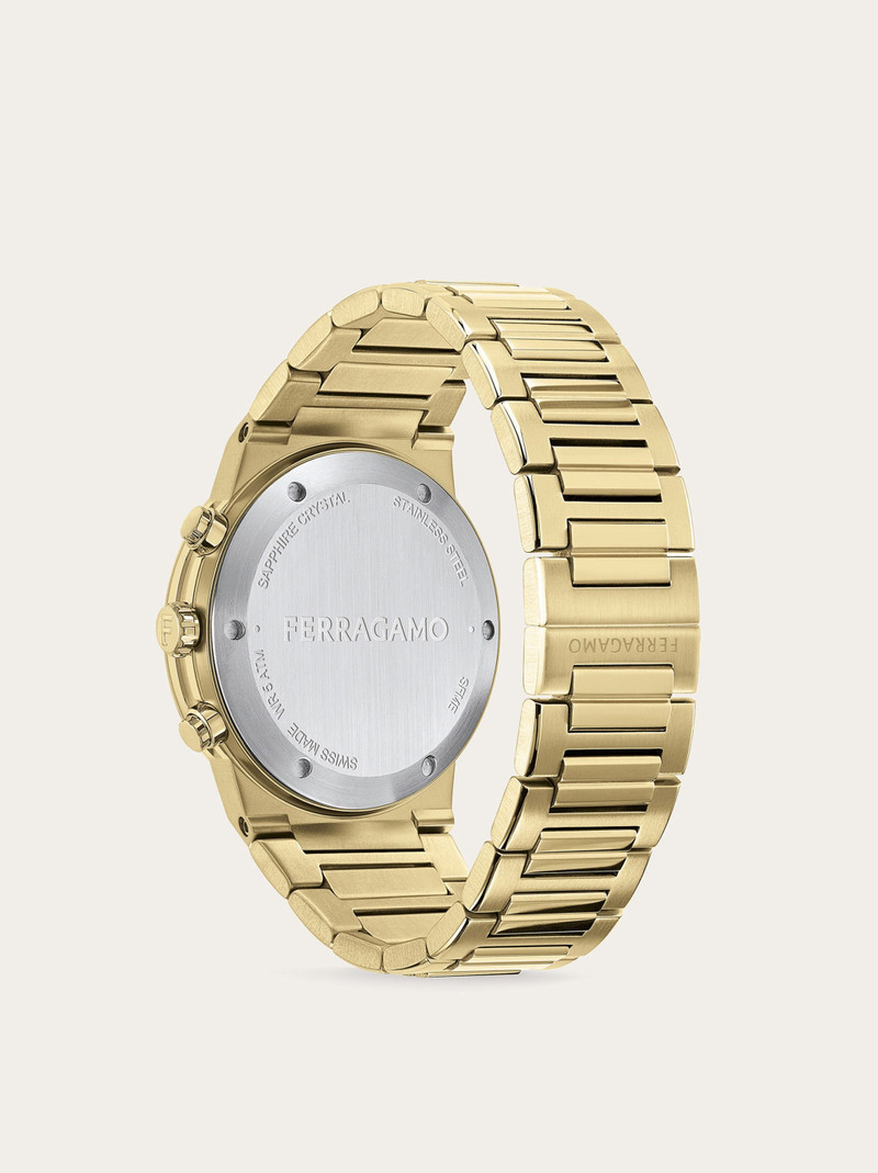 FERRAGAMO Ferragamo Sapphire Chrono watch outlook