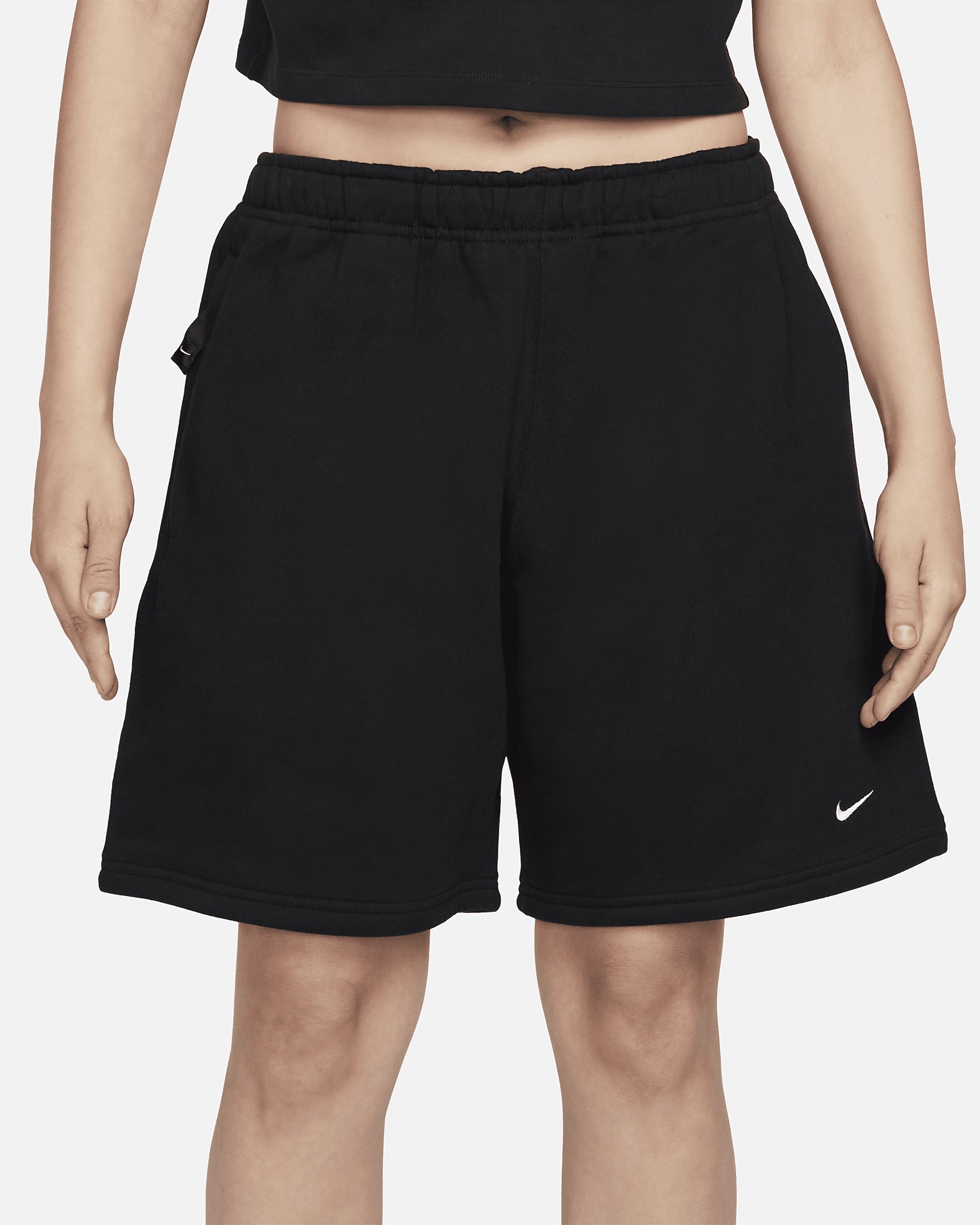 Nike Solo Swoosh Fleece Shorts - 3