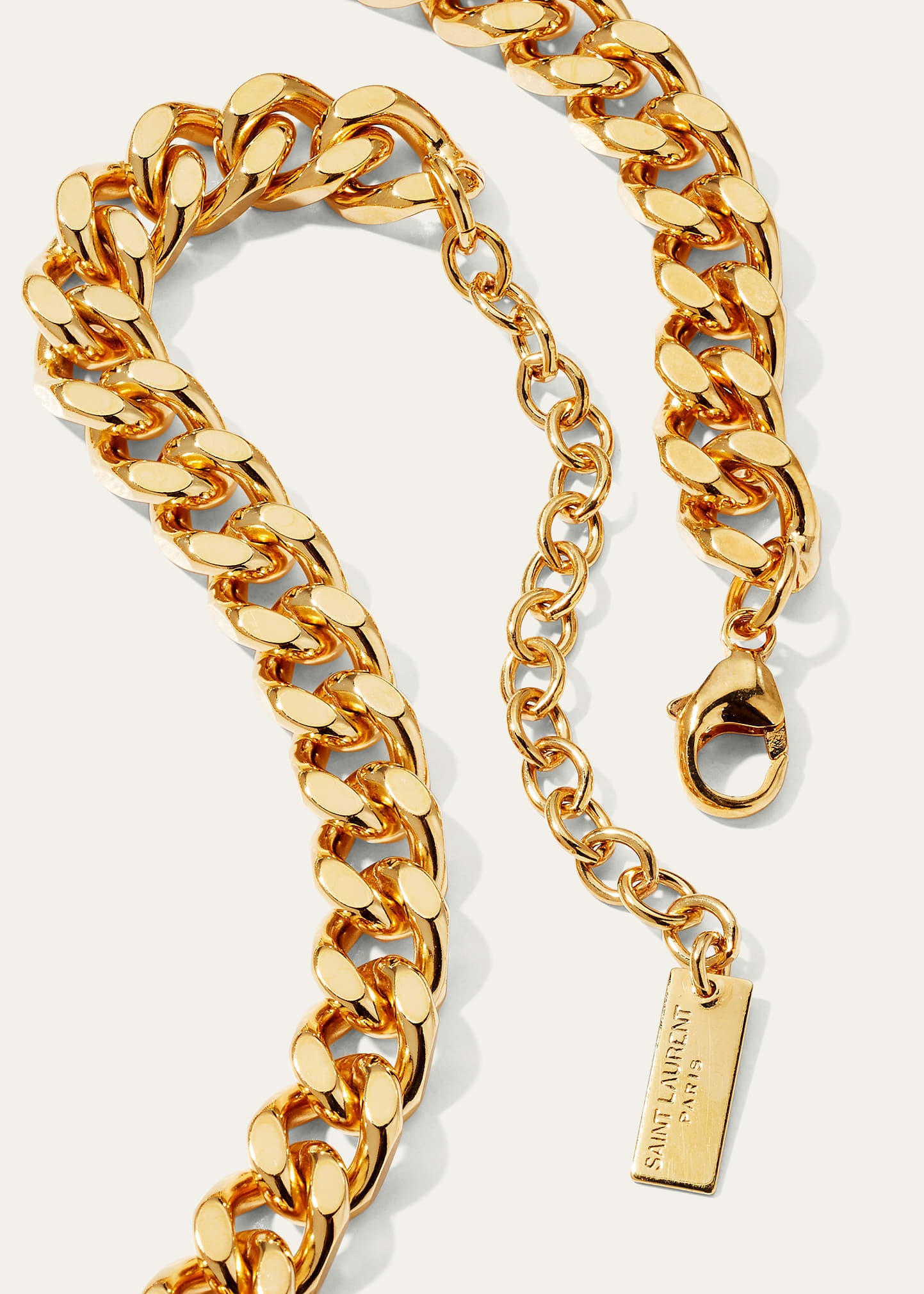 Medium Curb Chain Necklace - 4